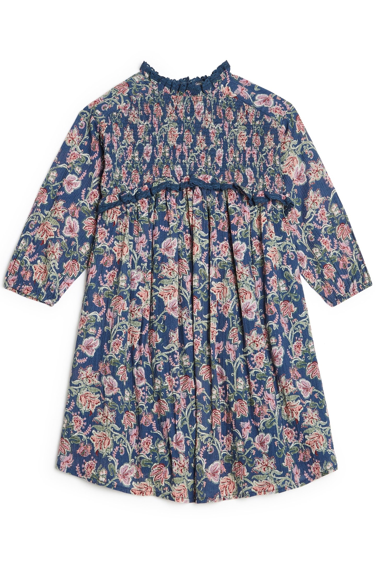 DRESS VEXA BLUE WILD FLOWERS 2