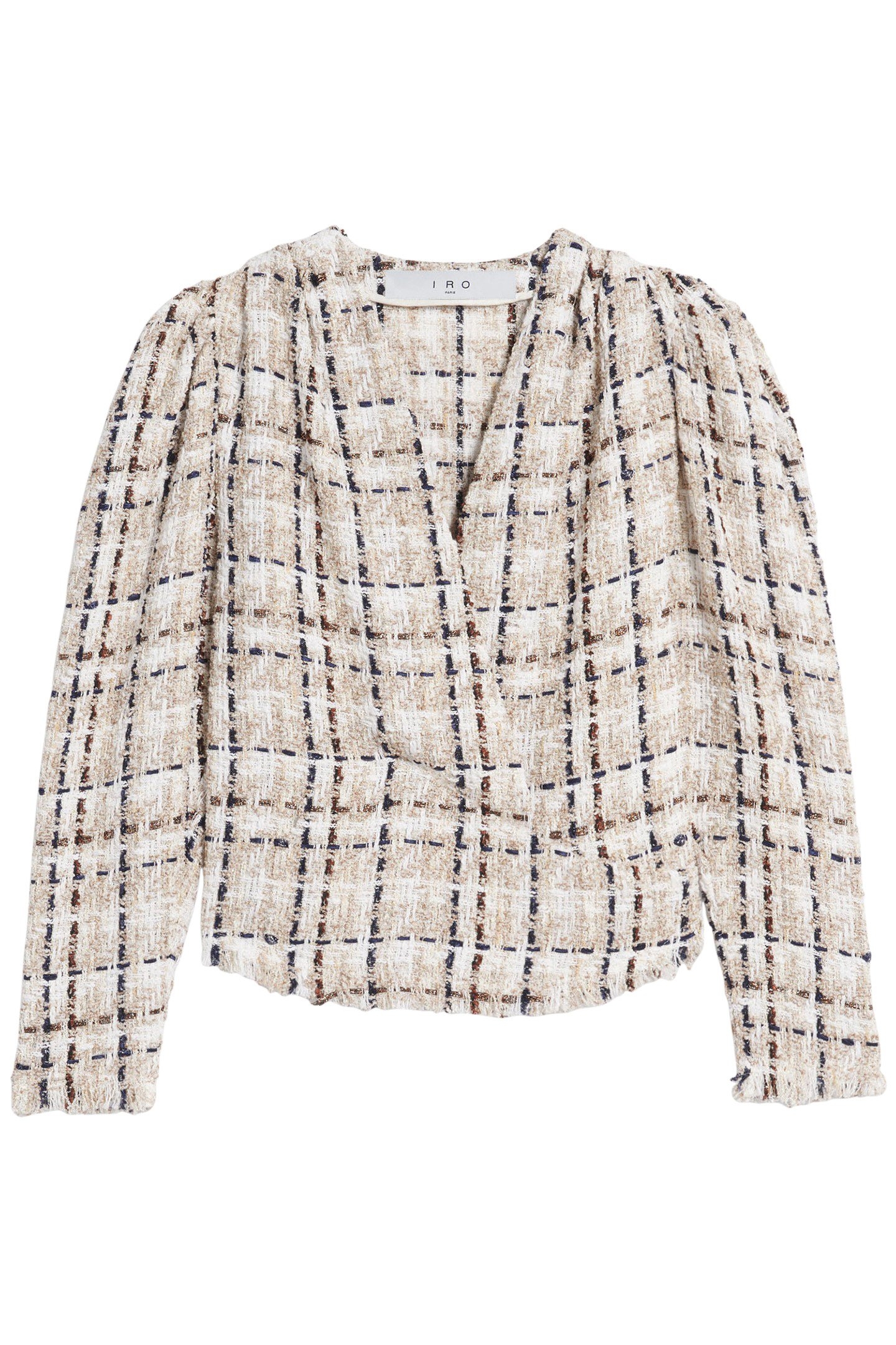 PATRIA TOP MIXED ECRU 4