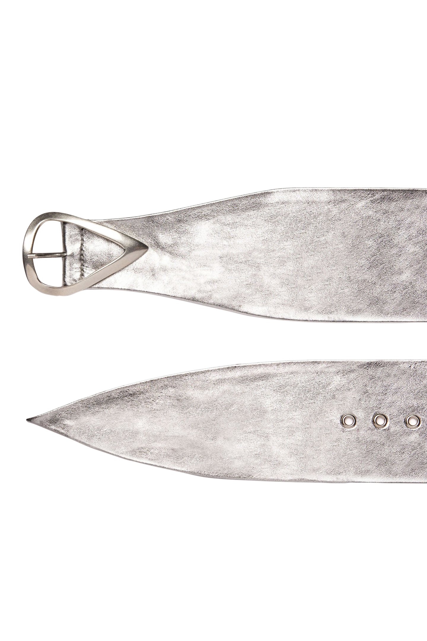 MYRICA LARGE BELT SILVER 3