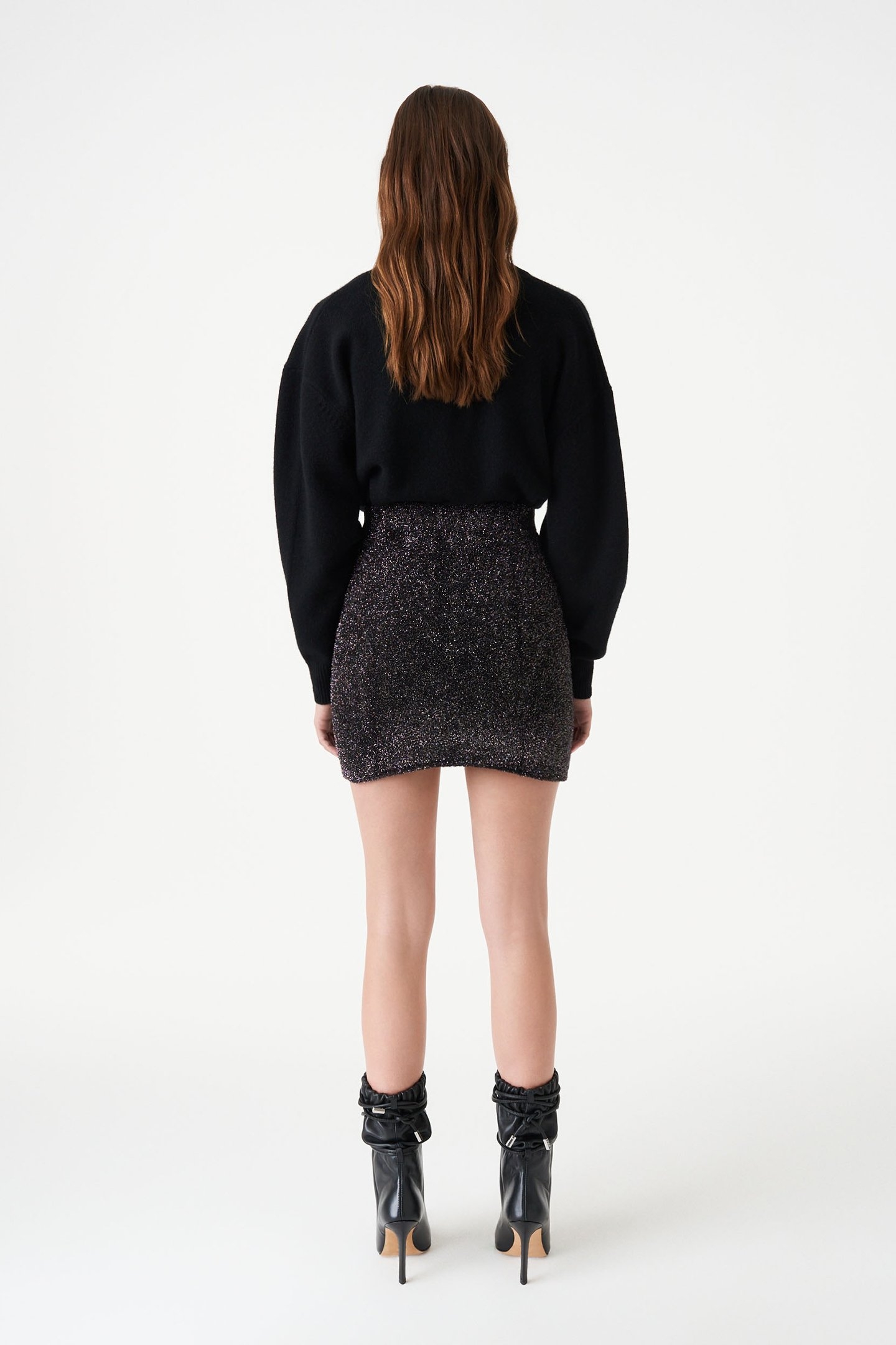 CHRIS SKIRT BLACK/SILVER 4