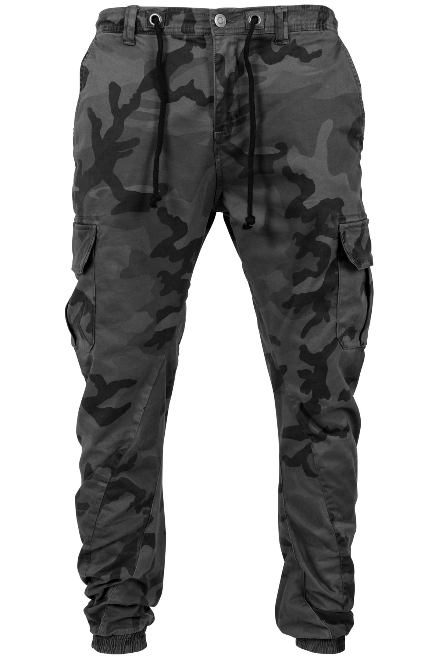 CARGO JOGGING PANTS GREY CAMO 1