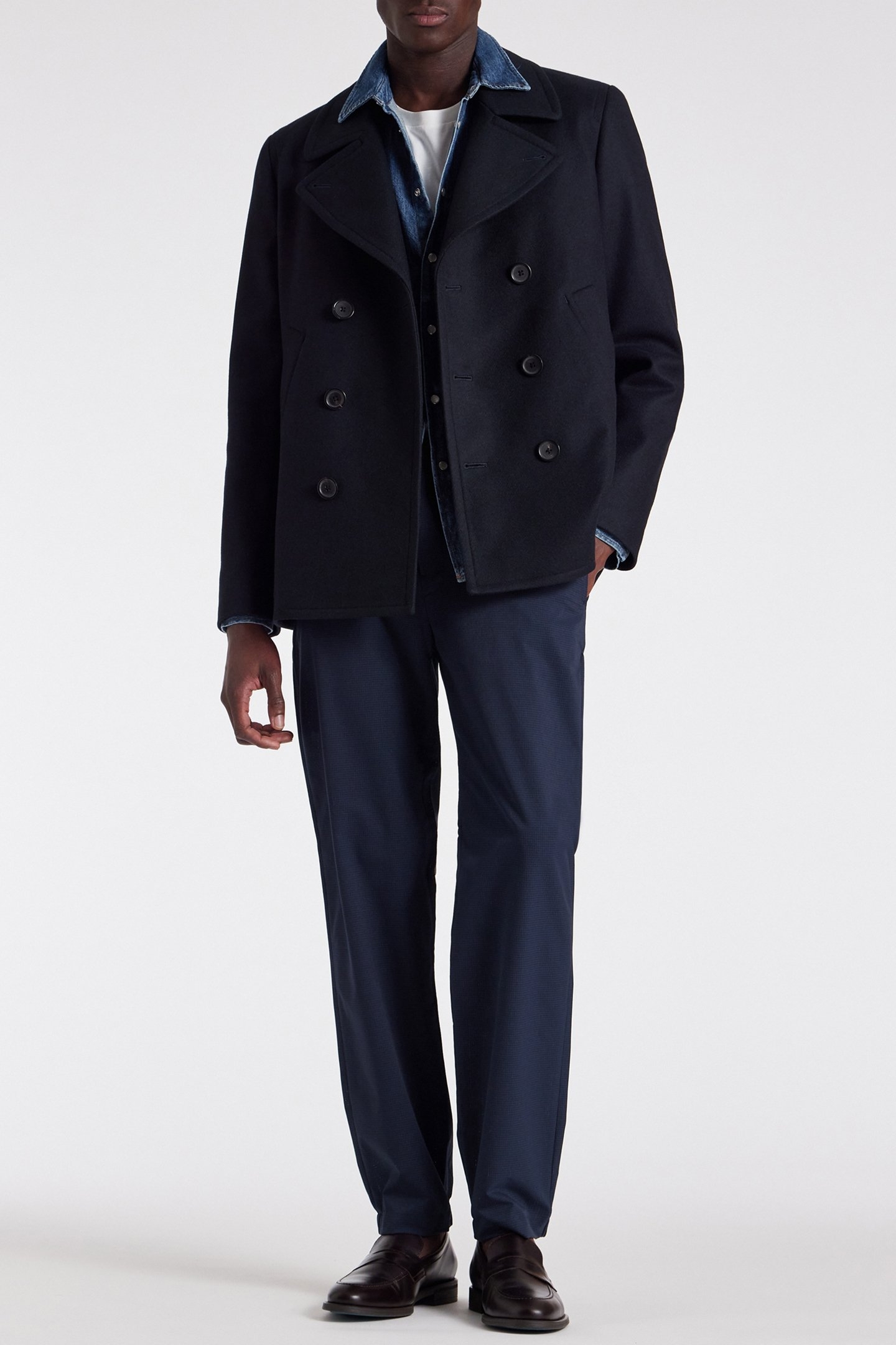 ELASTICATED CHINO VERY DARK NAVY 3