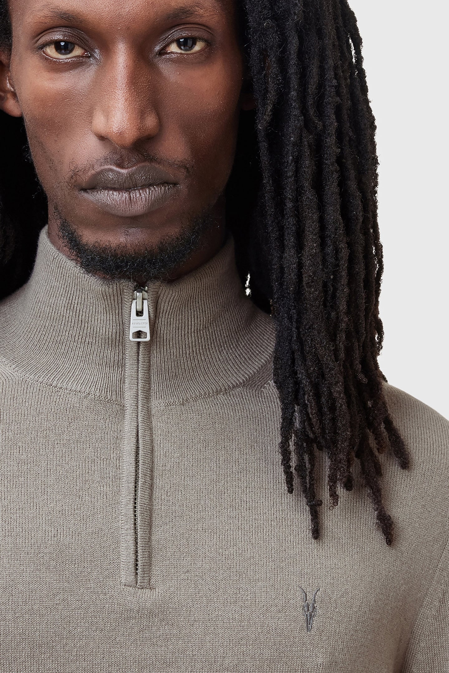 KILBURN ZIP FUNNEL CHESTNUT BROWN 5