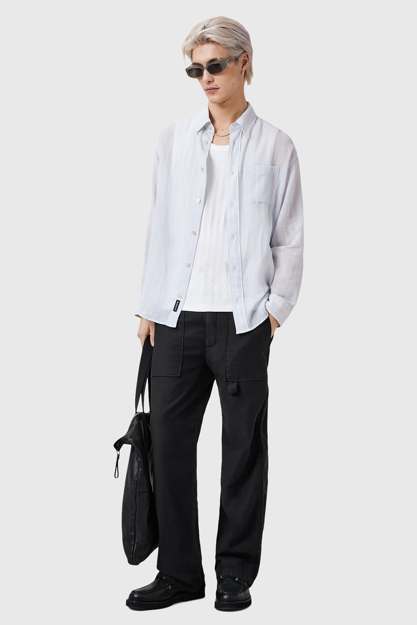 HOLME LS SHIRT WILLOW BLUE 5