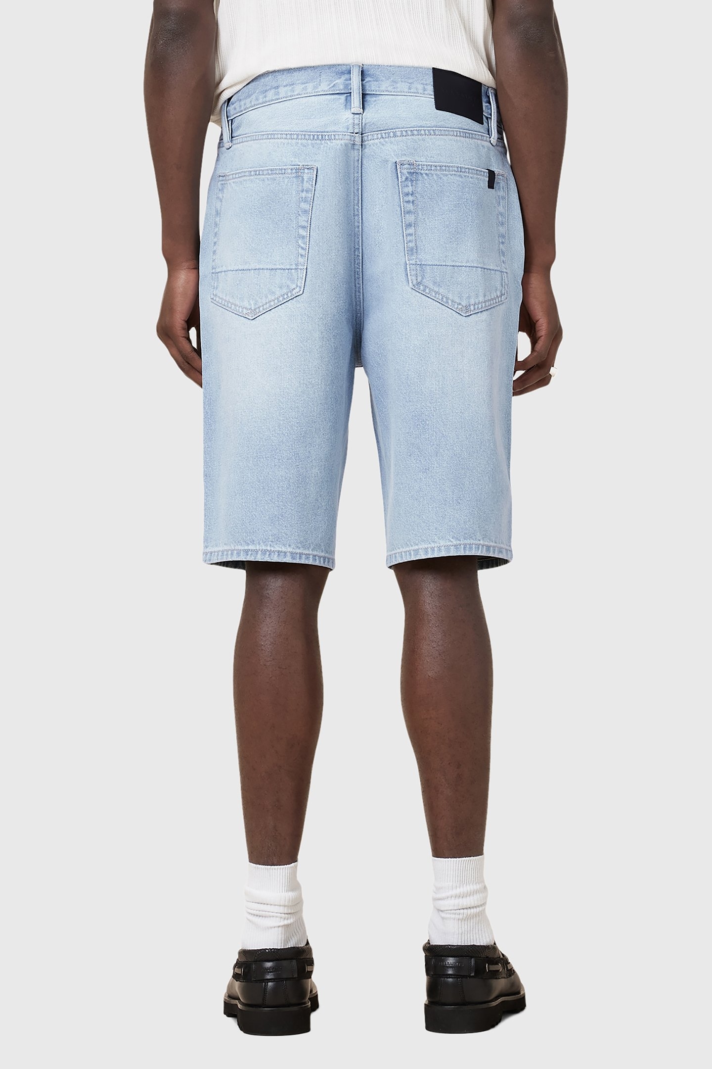 ALVA SHORT PALE INDIGO BLUE 2