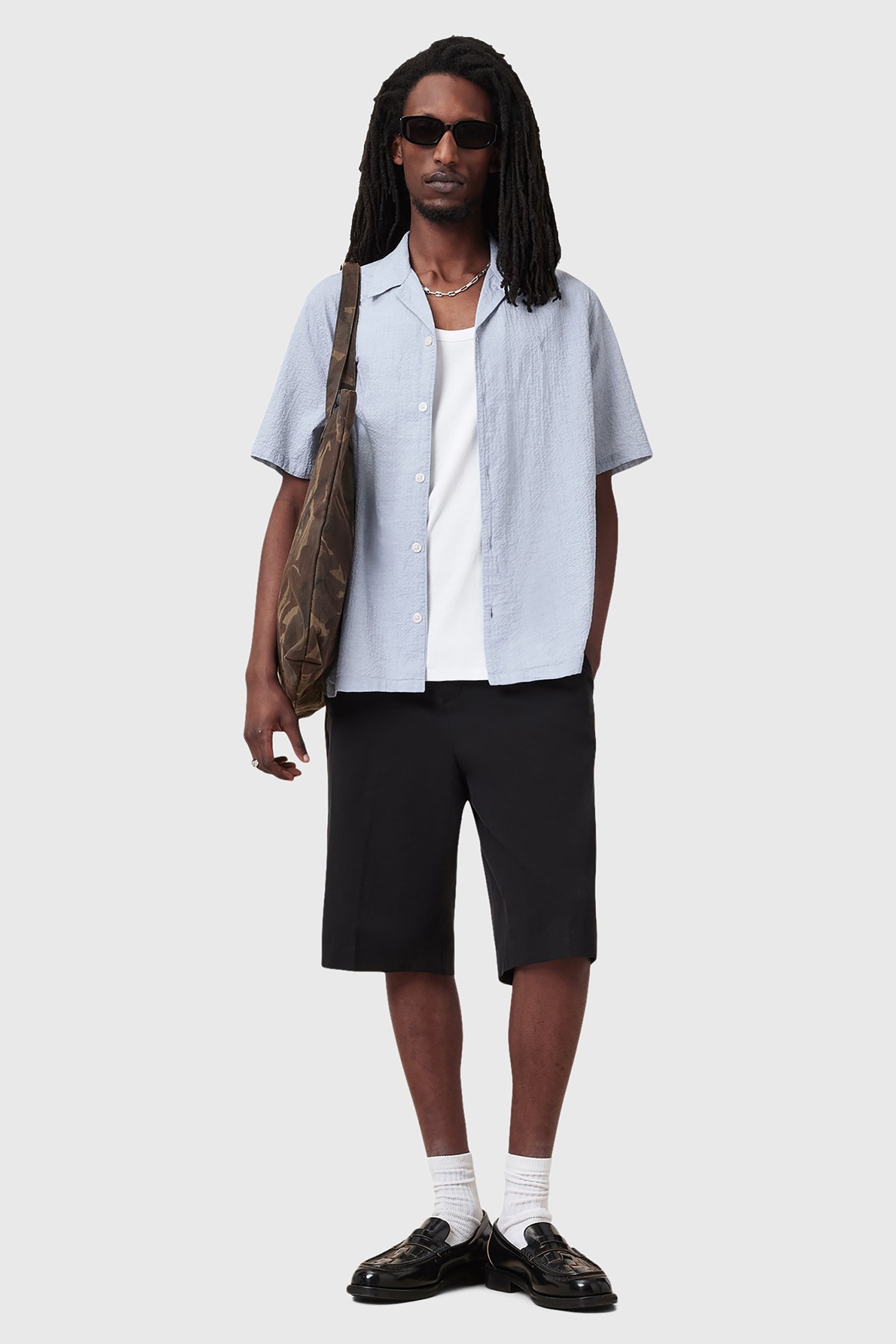 VALMER SS SHIRT BLUEBERRY BLUE 5