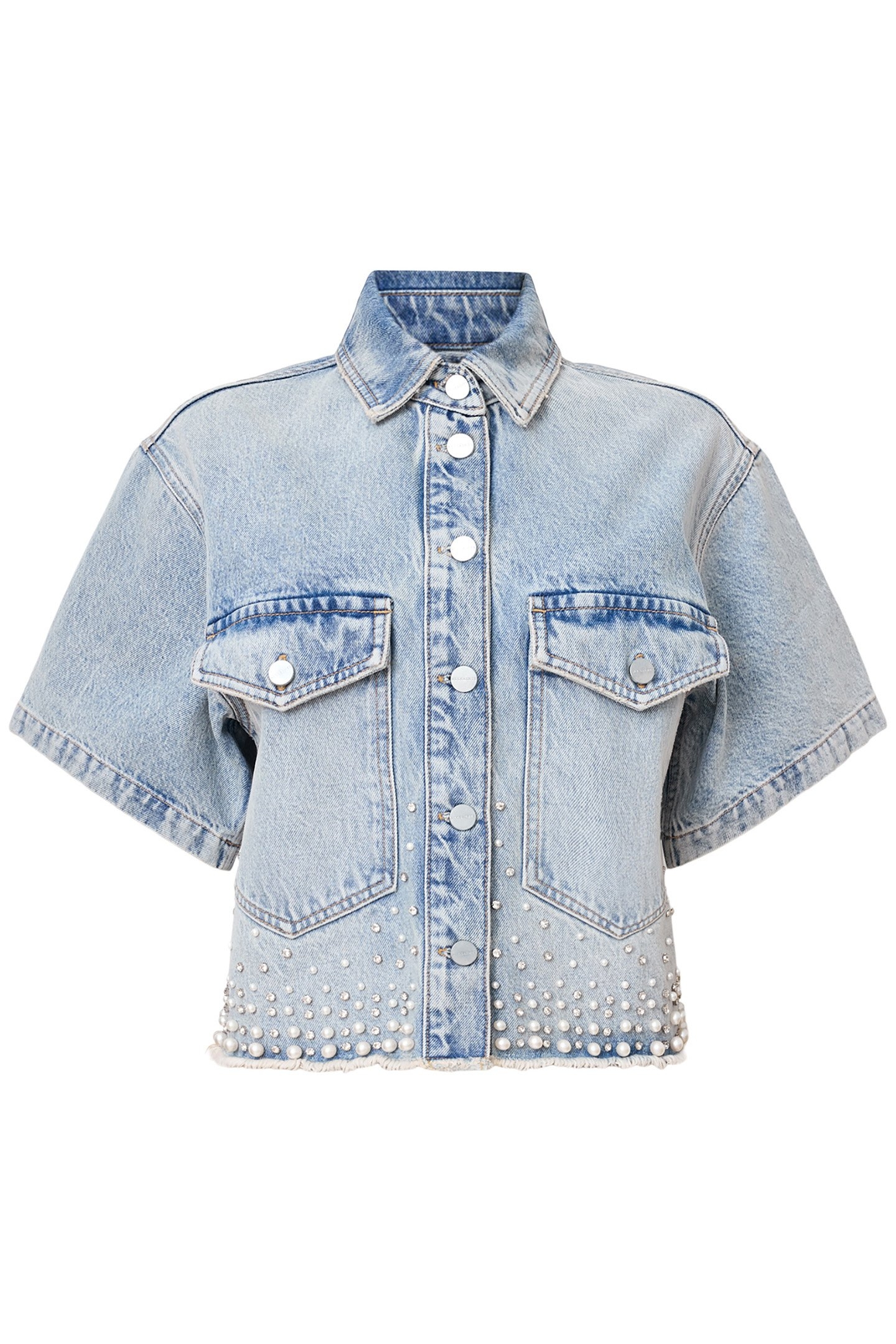 TOVE EMB SHIRT LIGHT INDIGO 4