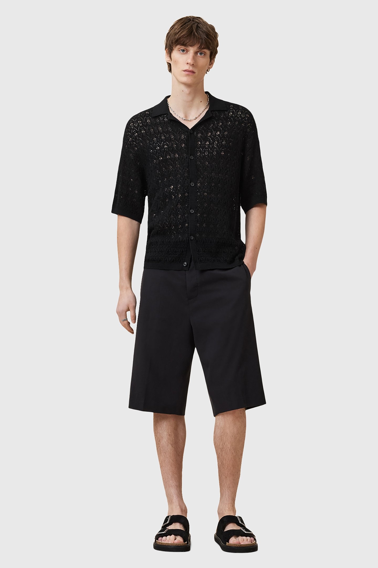 LOIRE SS CARDIGAN BLACK 3