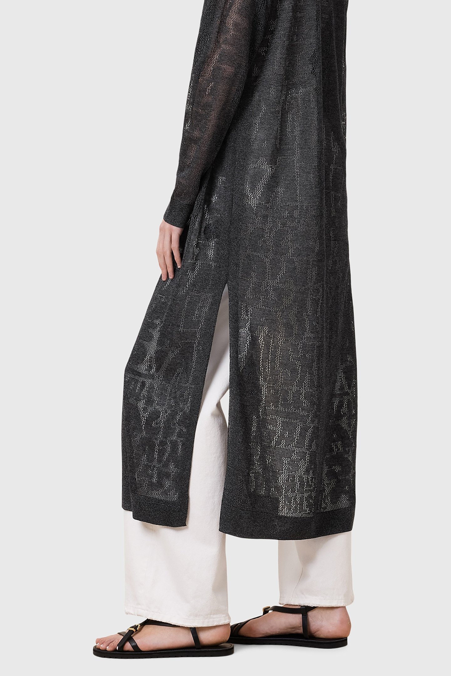 KAITO CARDIGAN CARBON GREY 6