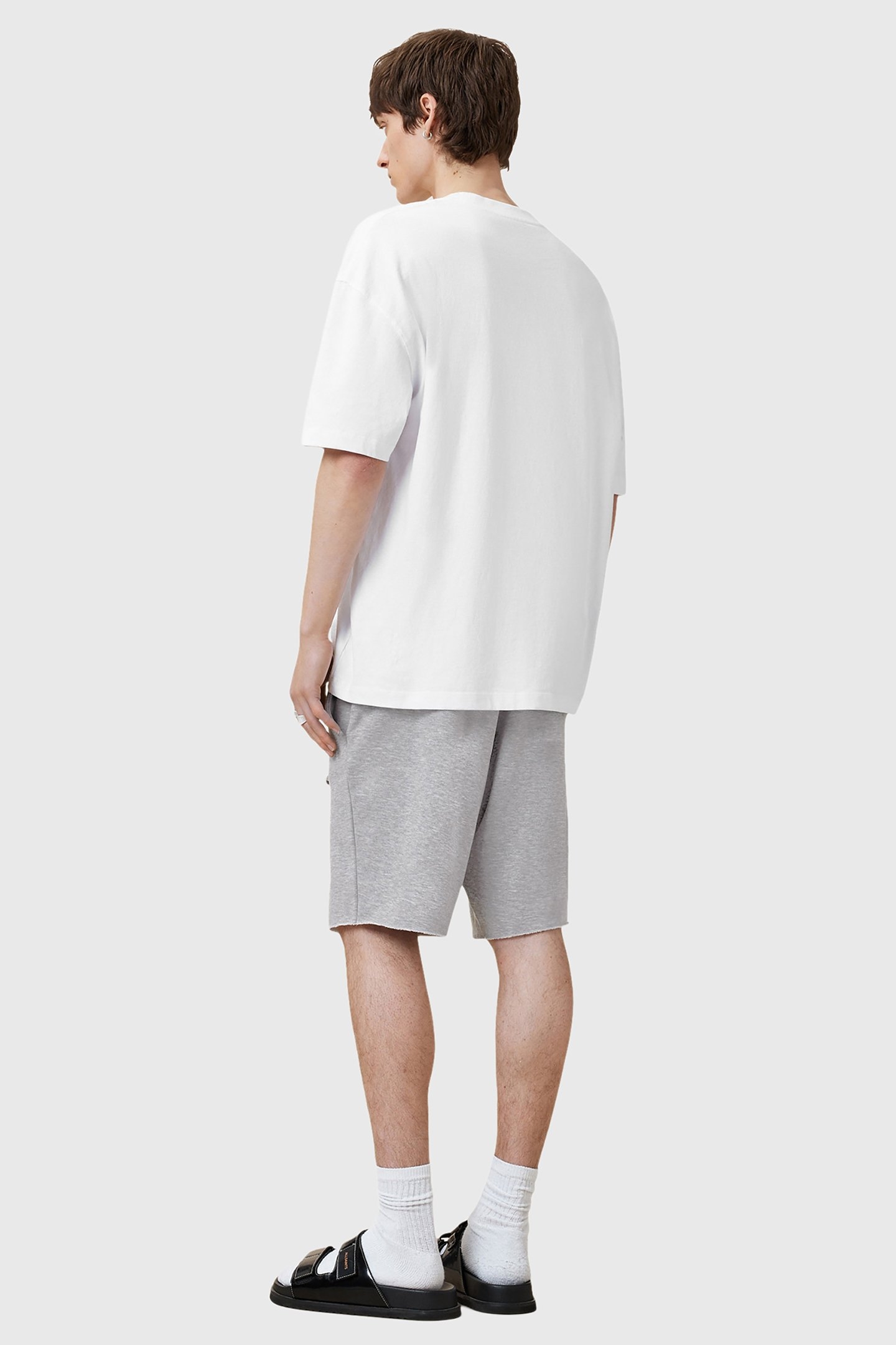 HELIX SWEATSHORT GREY MARL 4