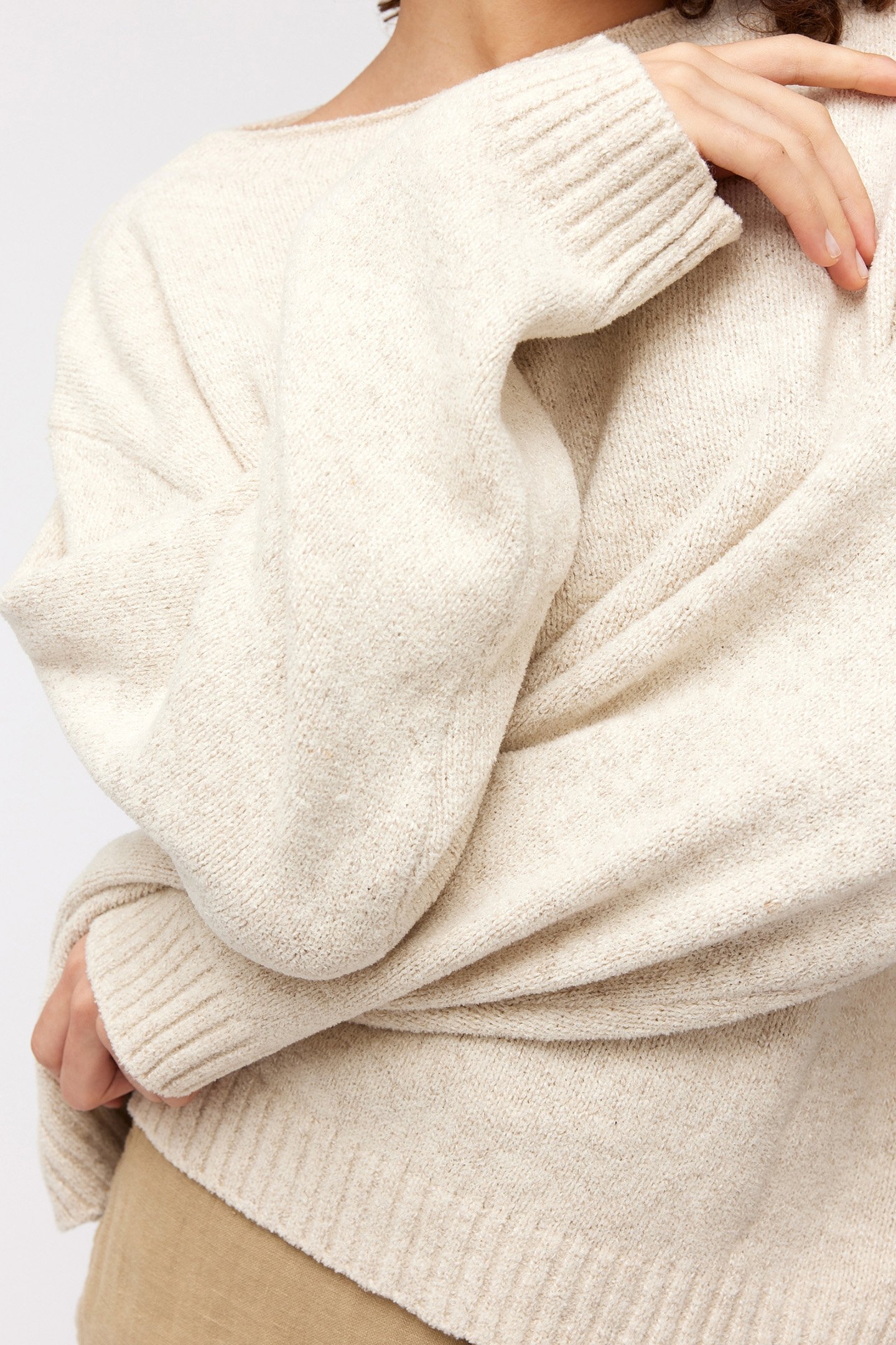 SANNE PULLOVER SAND 5