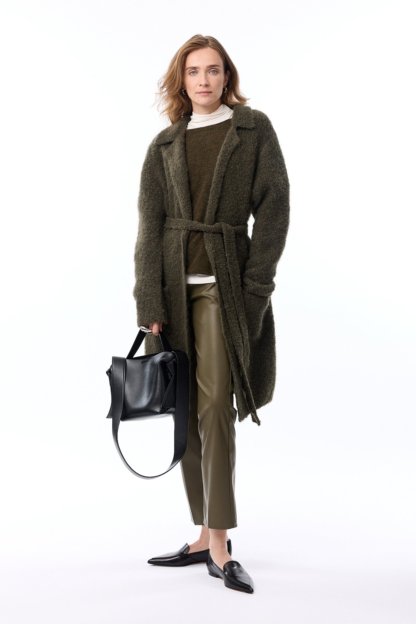 CLEO PANTS DARK OLIVE 5