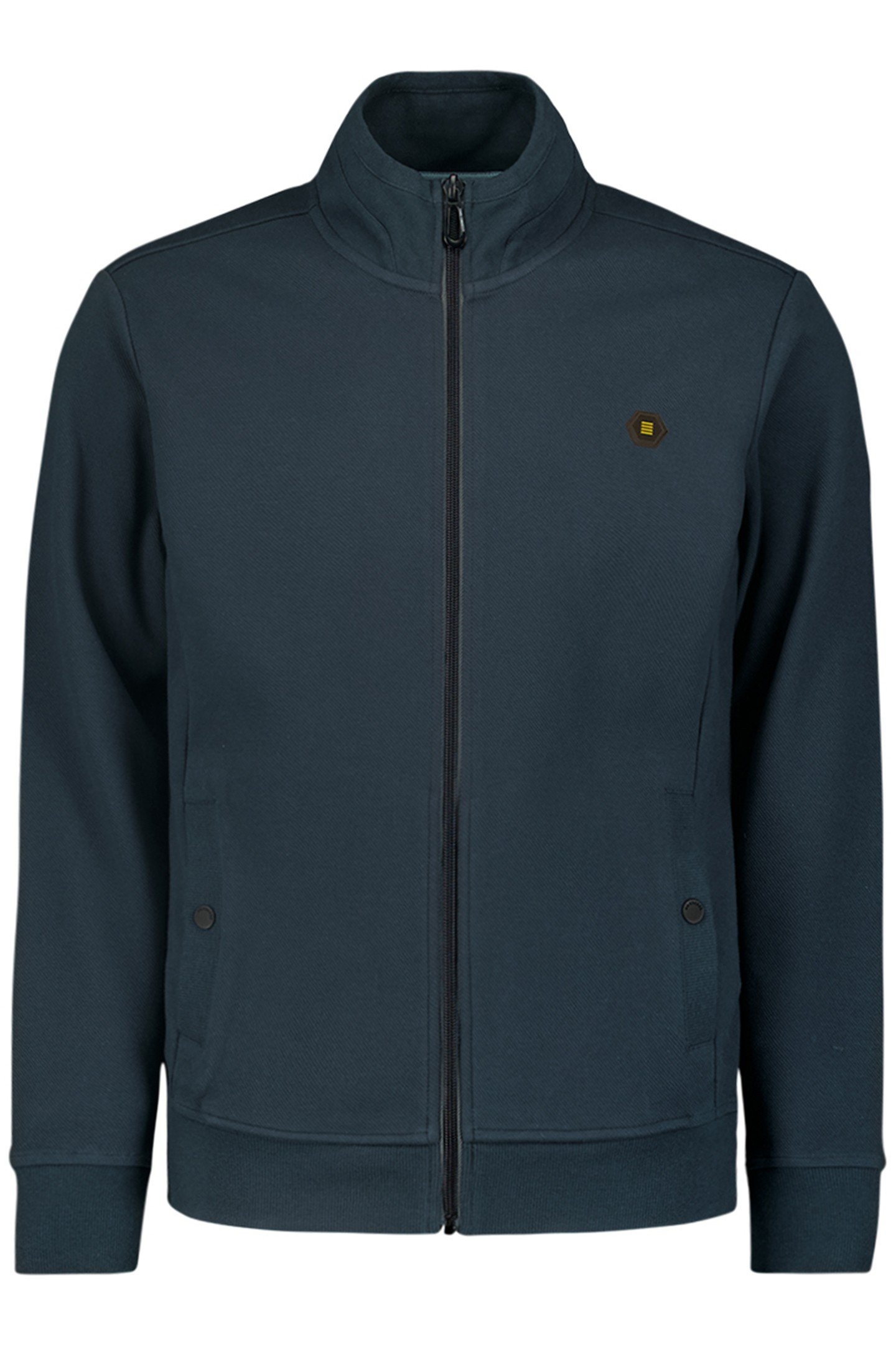 SWEATER FULL ZIPPER TWILL JACQUARD NIGHT 4