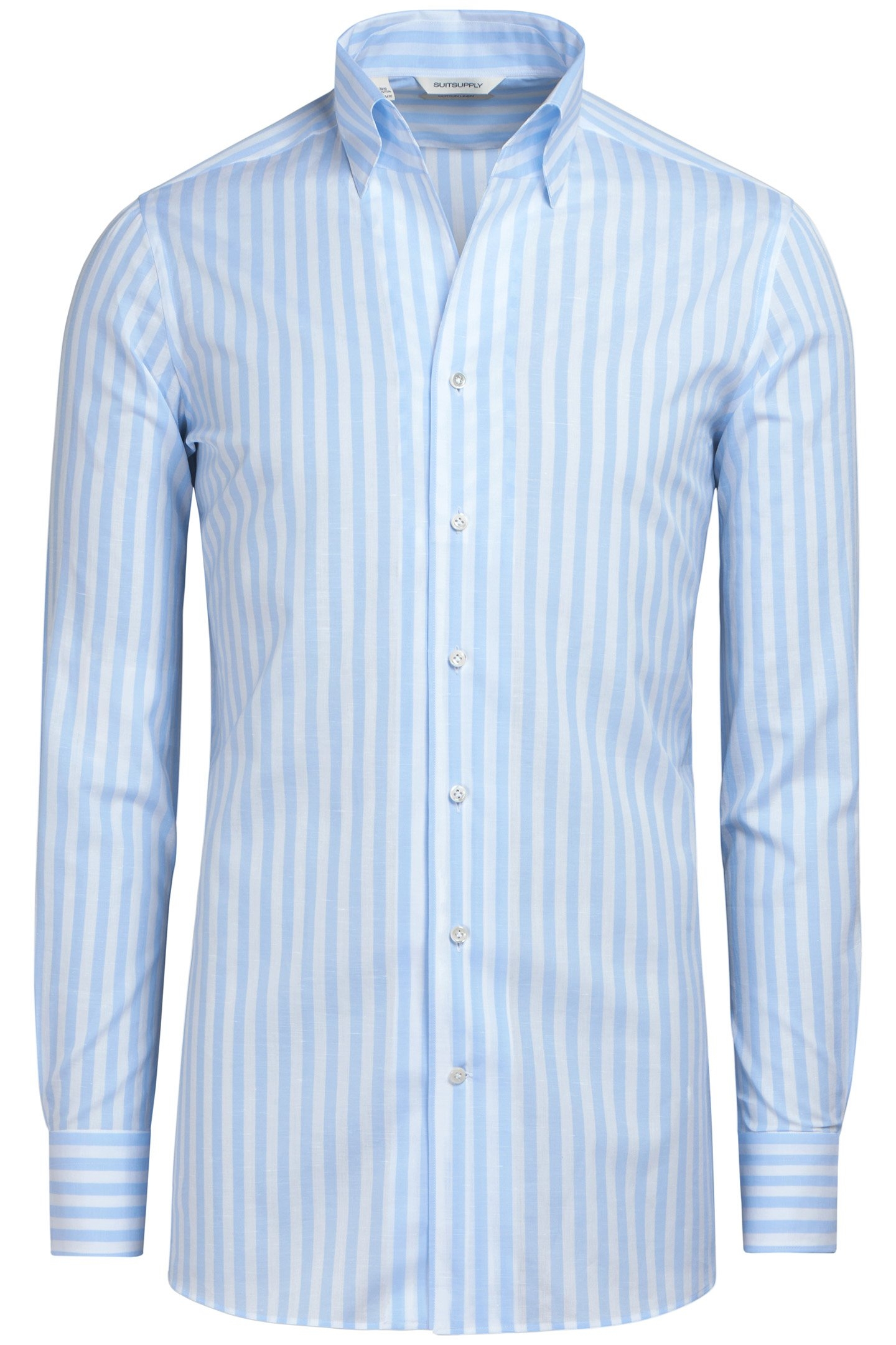 LUXURY BLUE STRIPE ONE PIECE CO/LI LIGHT BLUE 2