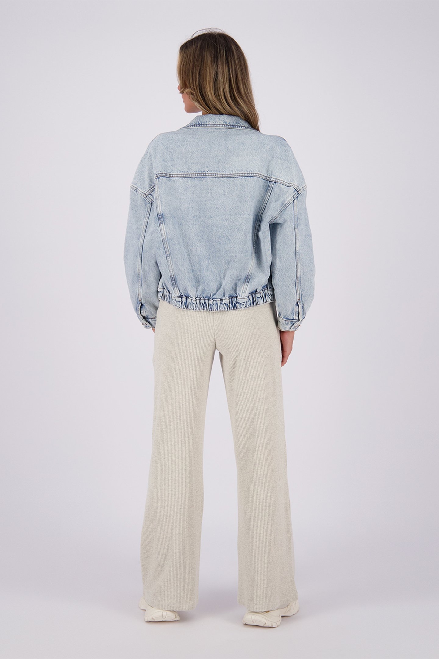 VERONICA DENIM JACKET LIGHT BLUE STONE 2