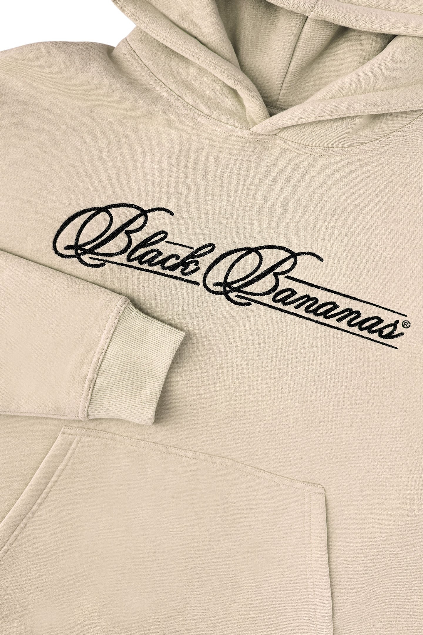 CALLIGRAPHY HOODIE SAND 6