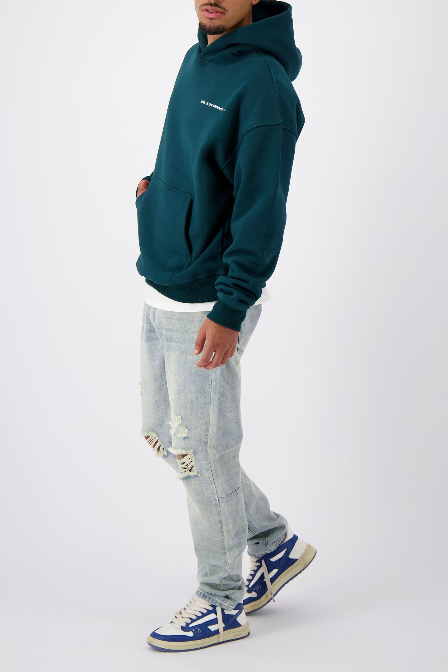 NATION HOODIE PINE GREEN 5