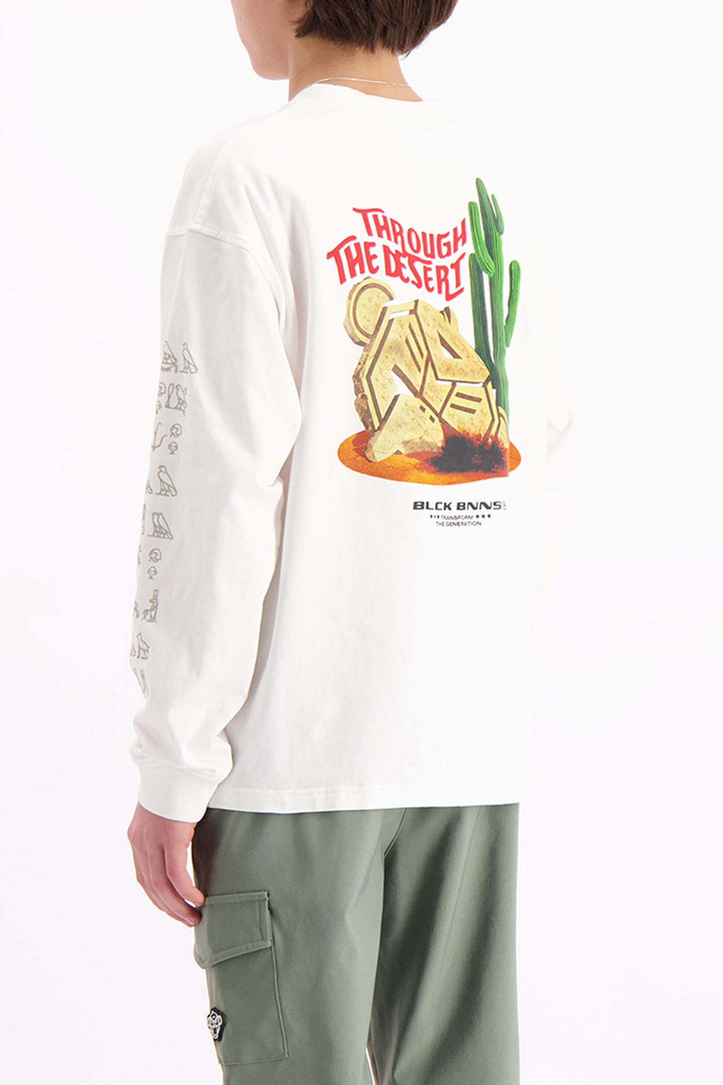 KIDS TTD LONGSLEEVE T-SHIRT WHITE 2