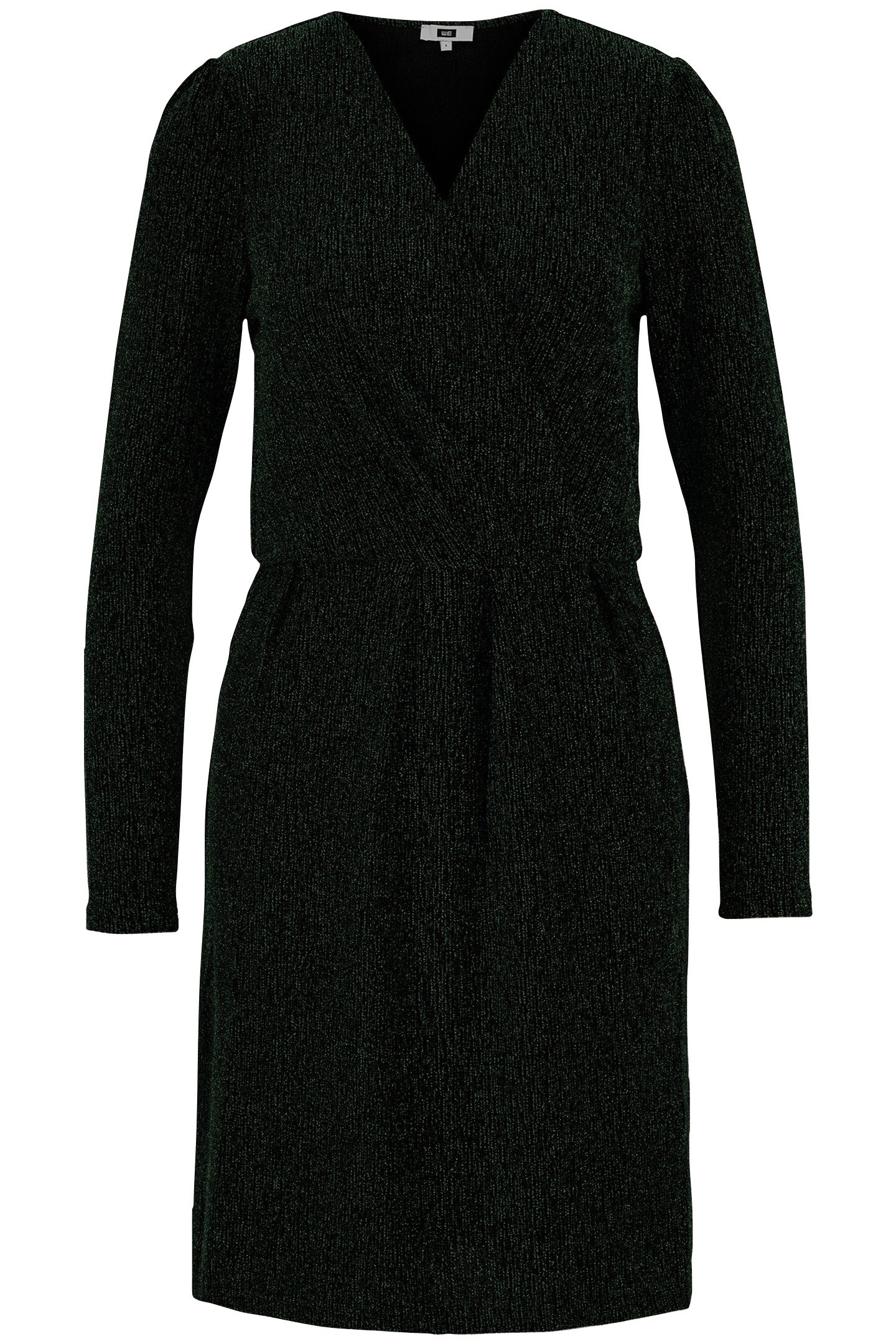 DRESS MID LENGTH DARK GREEN 4