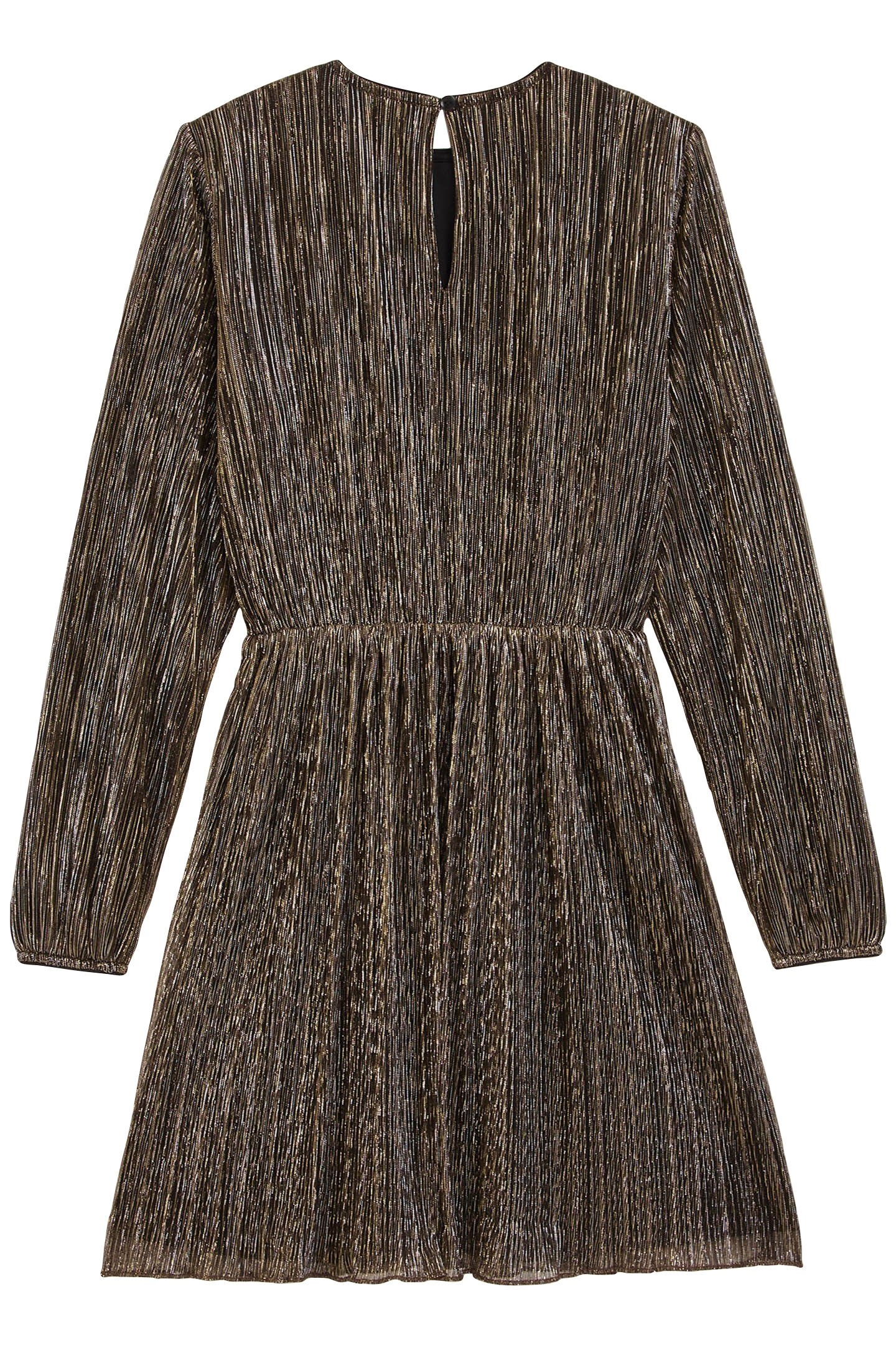 DRESS MID LENGTH GOLD 3