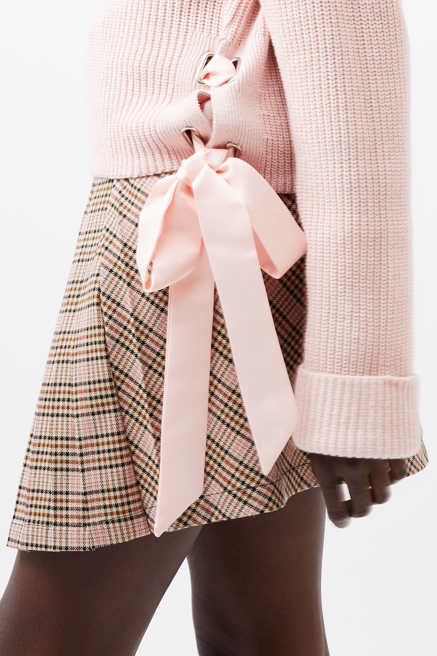 TIE DETAIL JUMPER LOTUS PINK 4