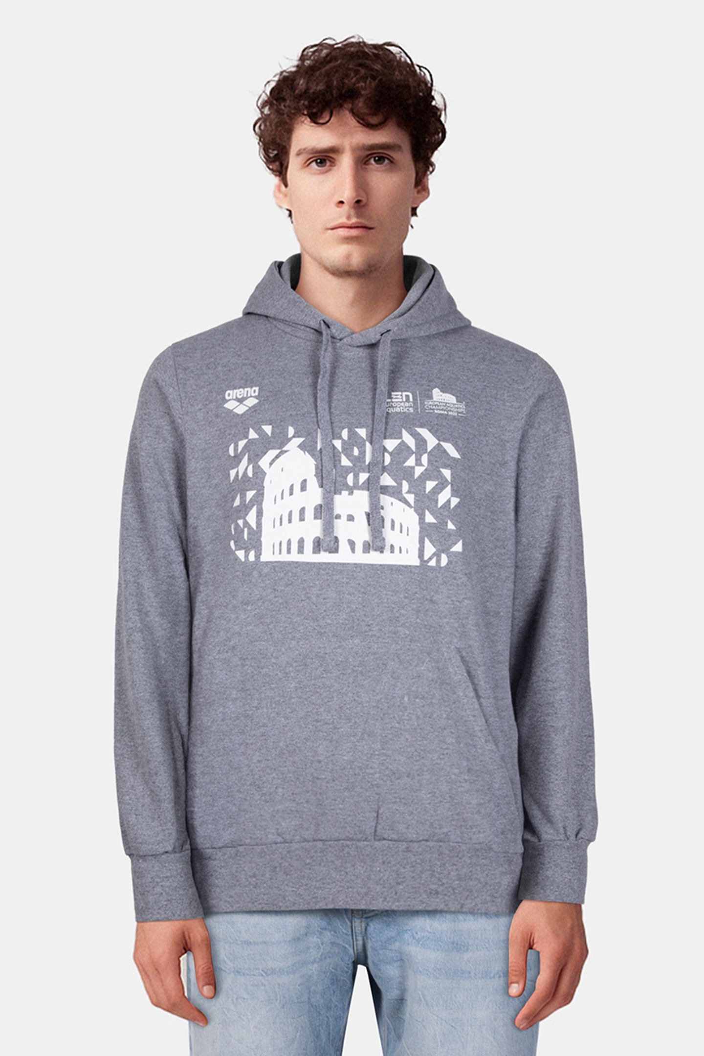 HOODIE ESCH ROME 22 MERCH GREY MELANGE 1