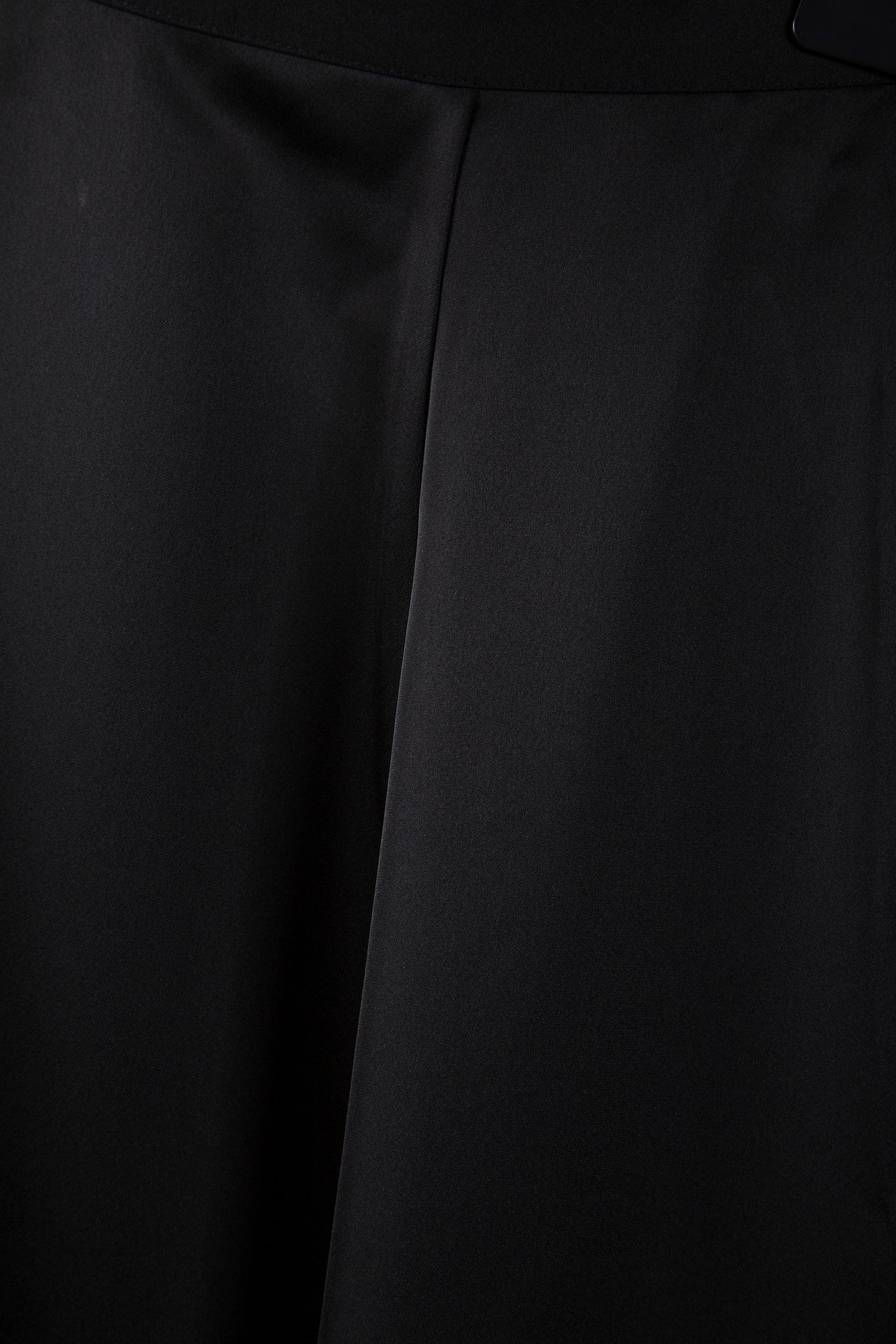 JAROD - BLACK SATIN MIDI SKIRT 6