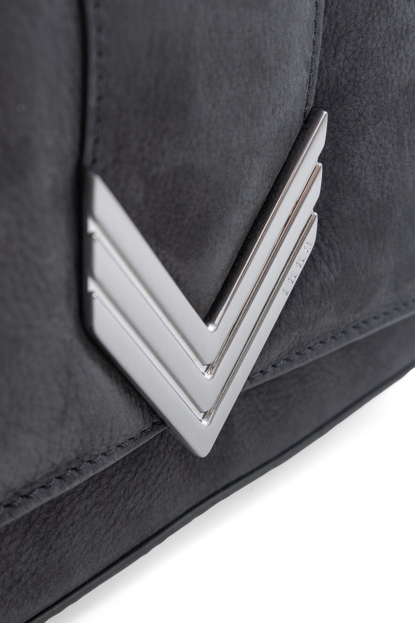 THE 111 BOTZARIS GREY NUBUCK LEATHER ANTHRACITE 6