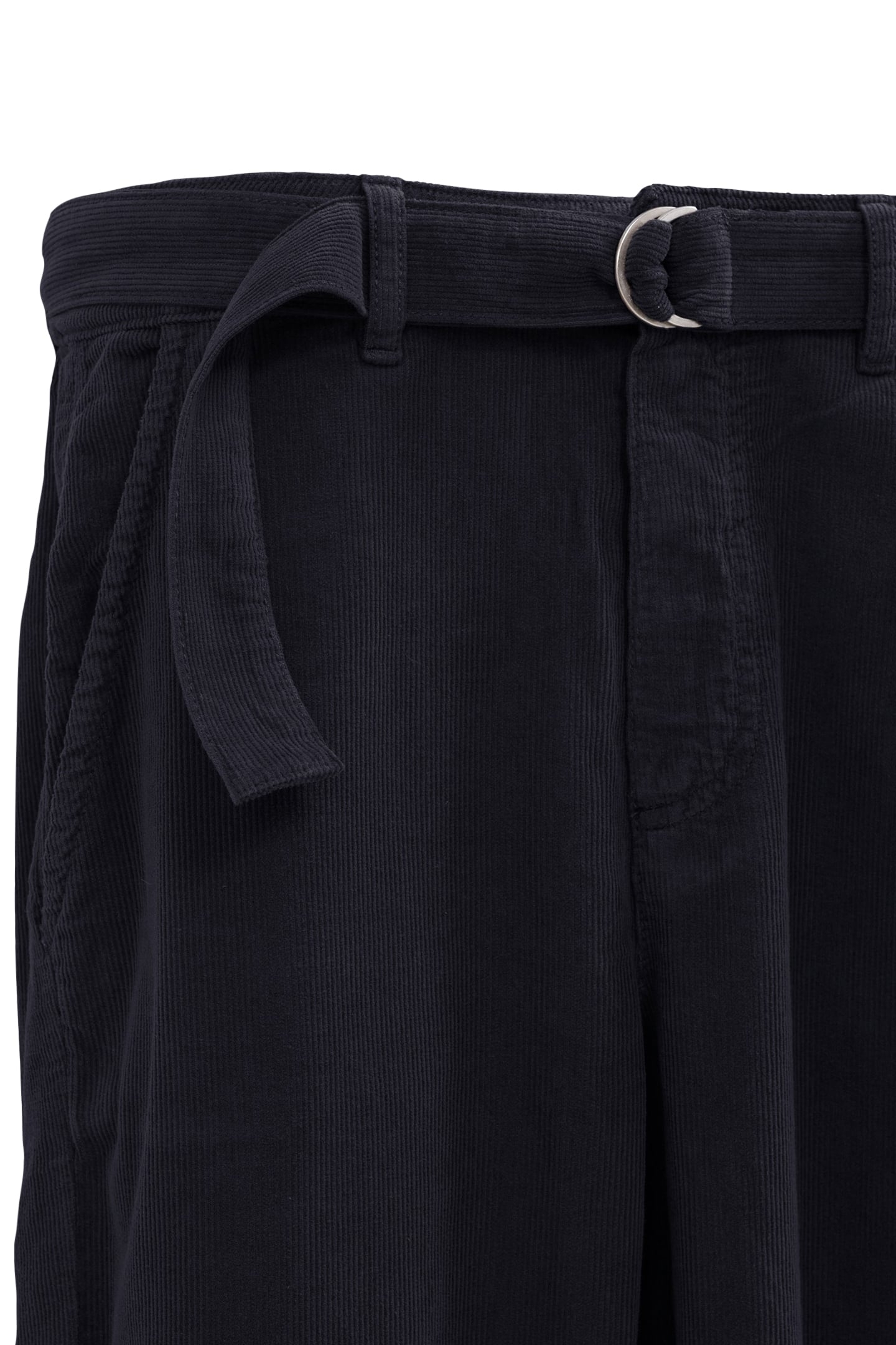 7/8TH BLACK VELOUR MILLERAIES BAGGY JEANS BLACK 3