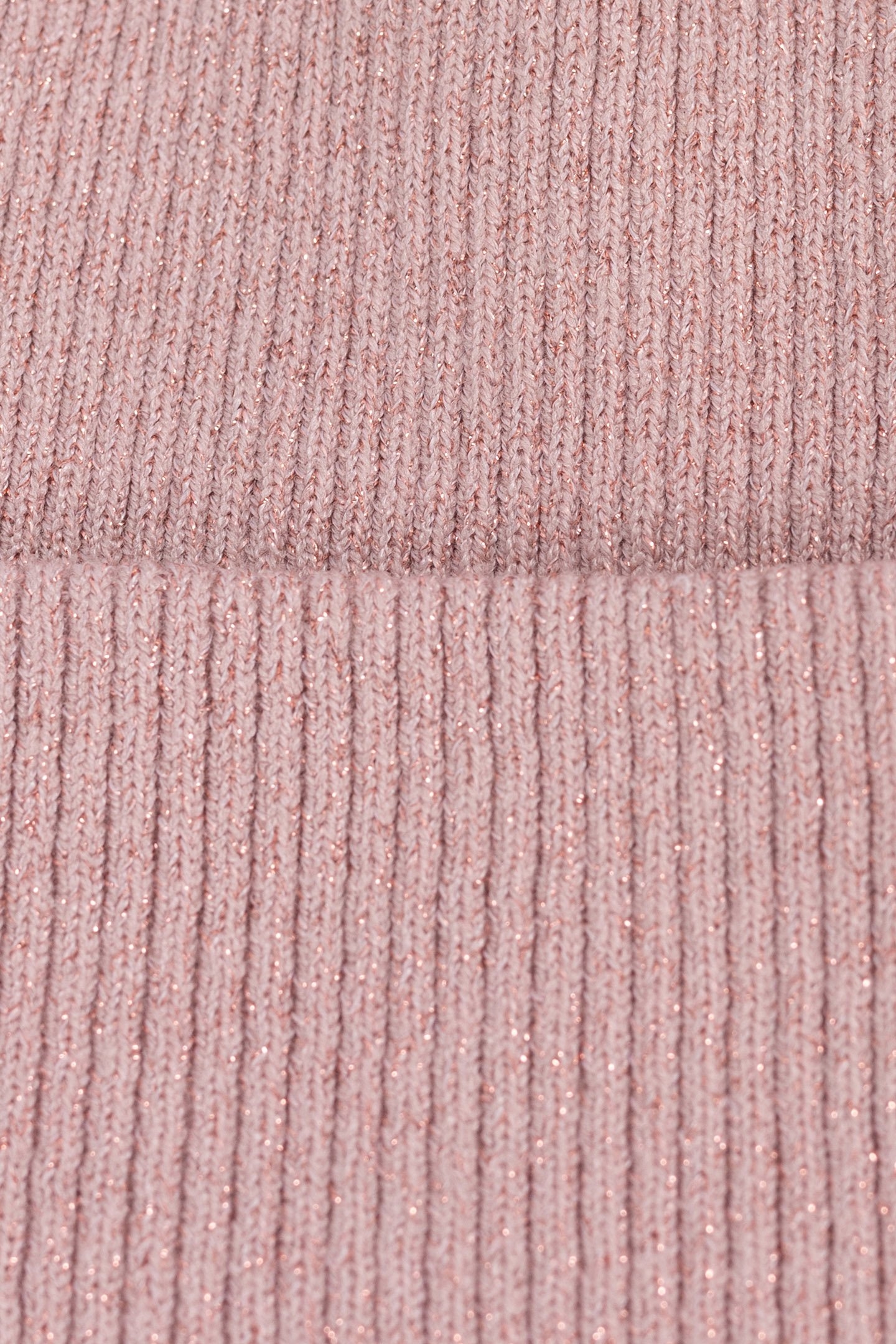 GIRL'S RECYCLED PINK SEQUINED KNIT HAT 4