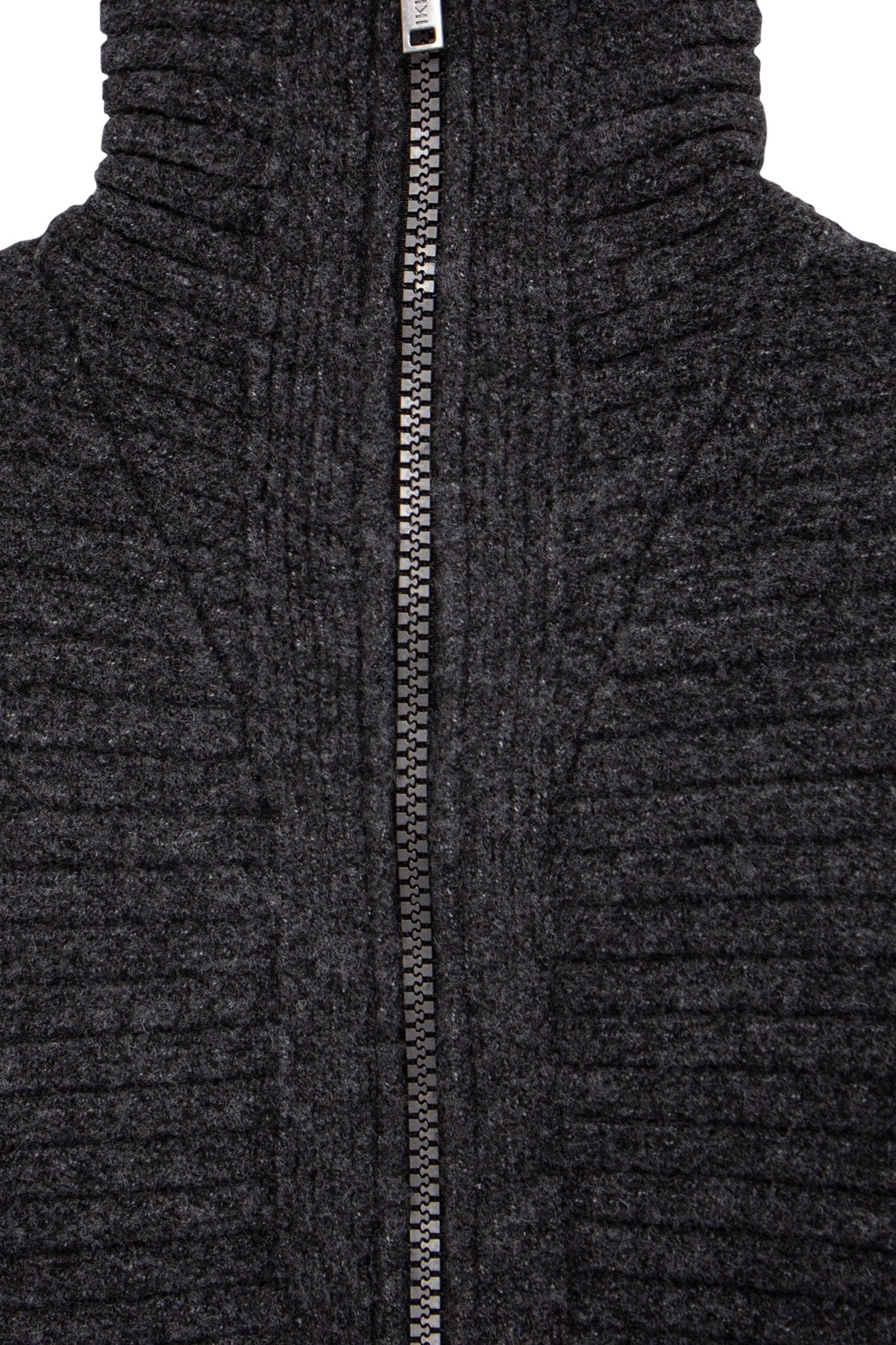 BOY'S GREY LIGHTNING, CHECKERBOARD INTARSIA KNIT CARDIGAN 6