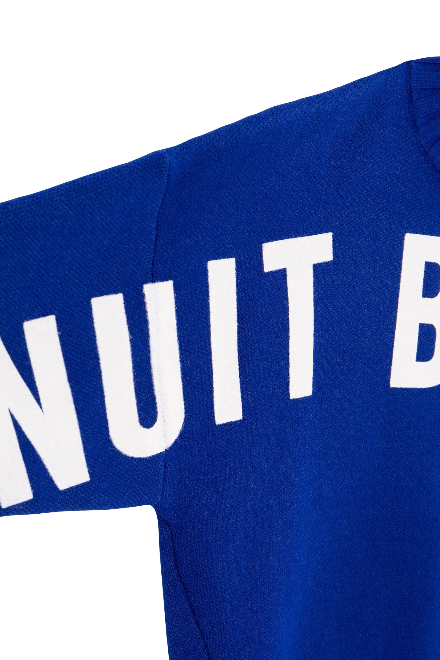 BLUE SWEATER DRESS MAXI MESSAGE GIRL 5