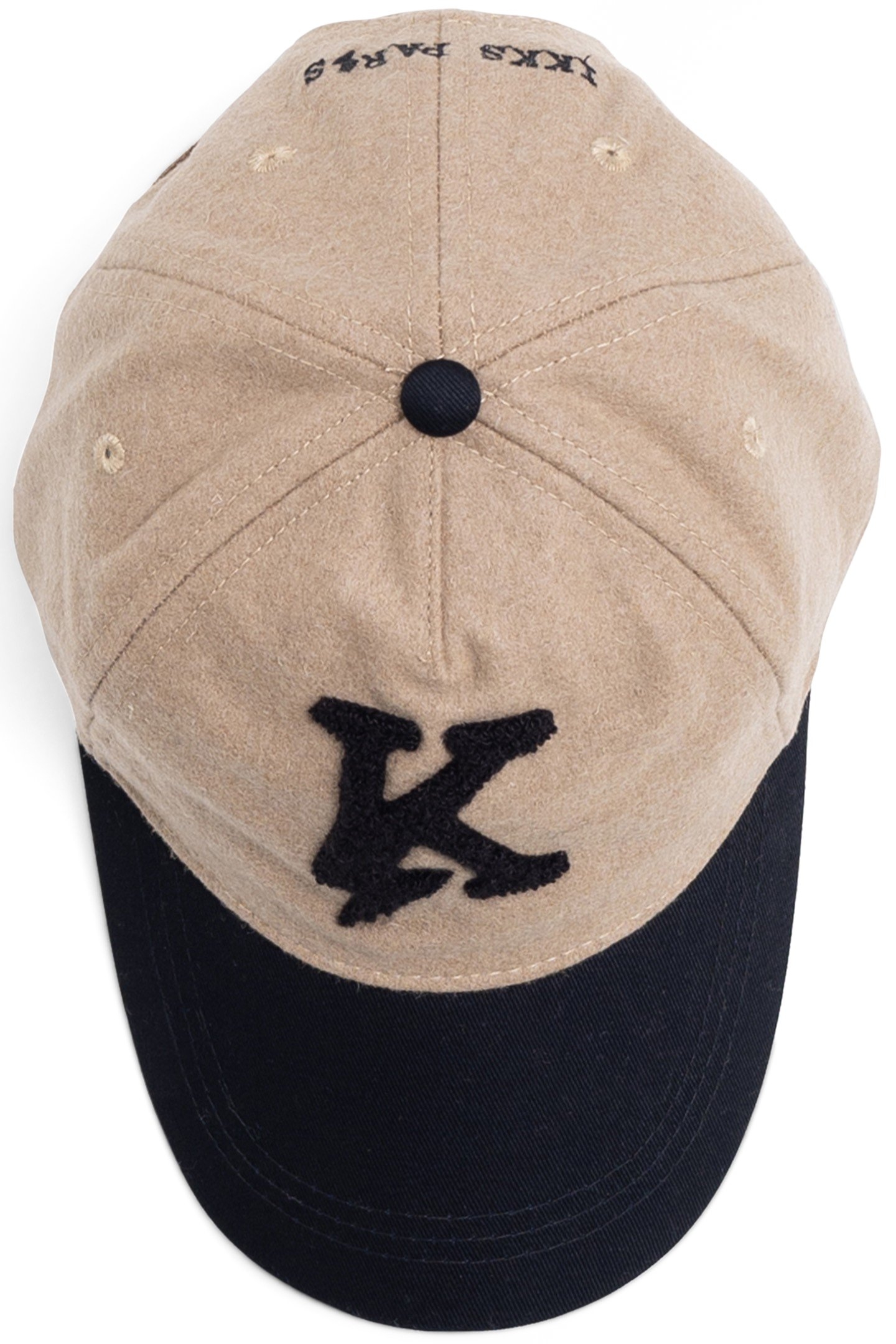 BOY’S CAMEL CAP WITH EMBROIDERED BOUCLETTE LIGHTNING-K 3