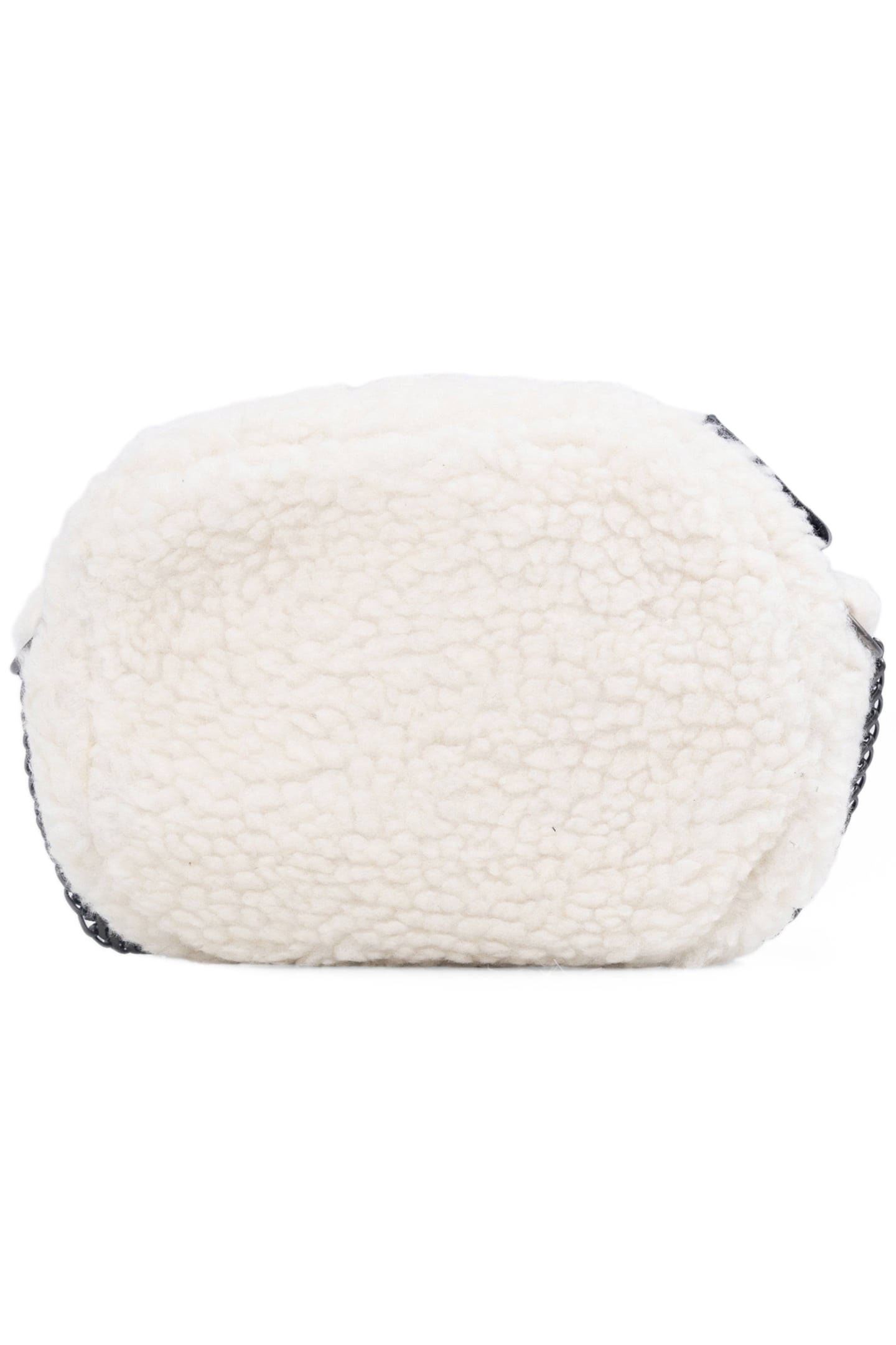 GIRL’S ECRU SHERPA RECYCLED BAG WITH LIGHTNING BADGE 2