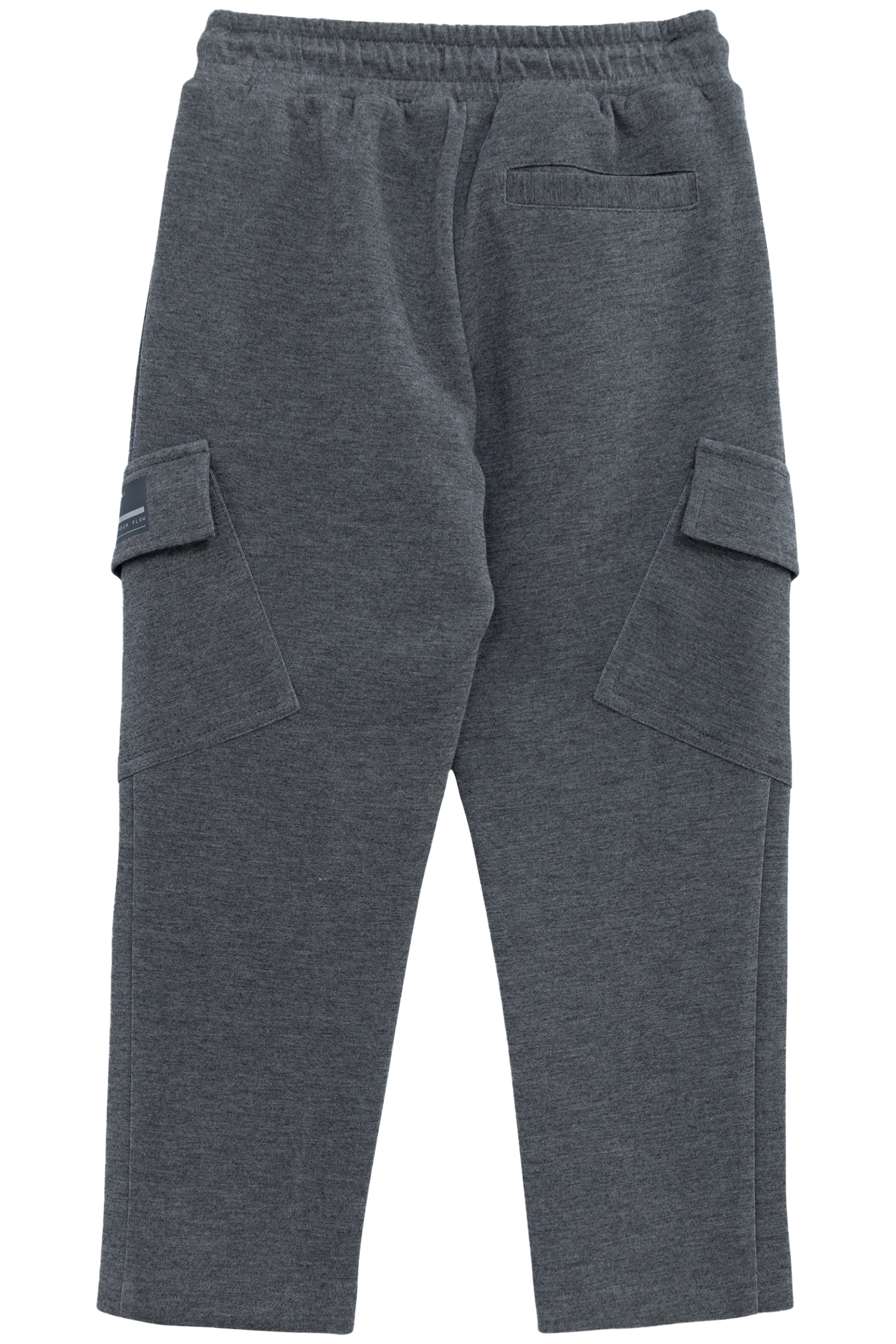 BATTLE GREY JOGGING SUIT REFLECTIVE LABEL POCKET BOY 2