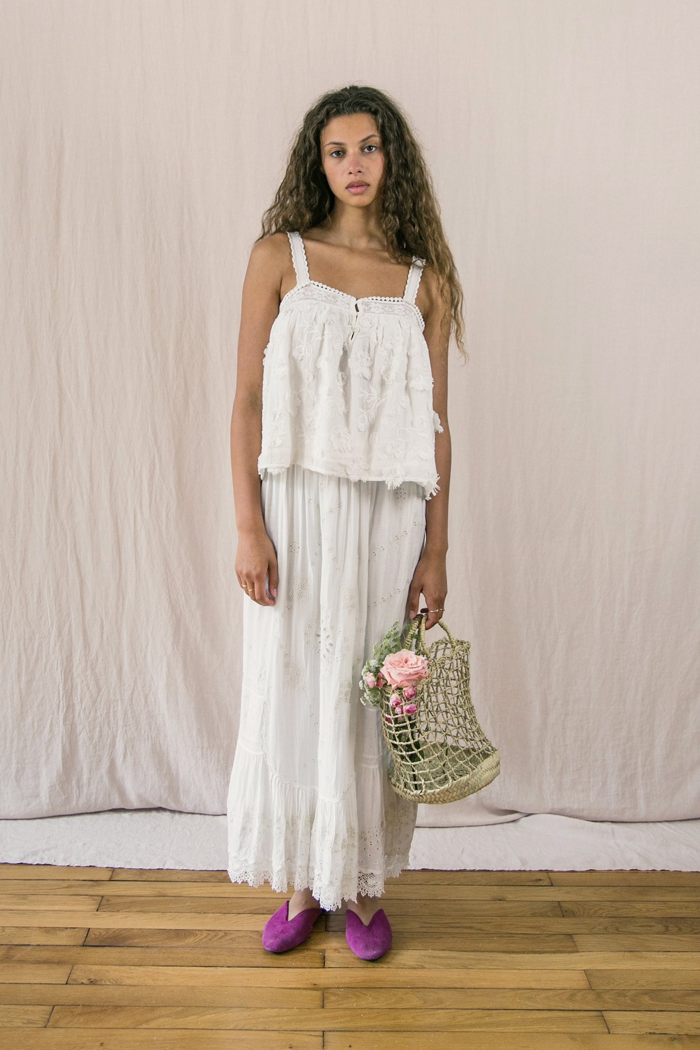 SKIRT PAULETTE OFF WHITE 1