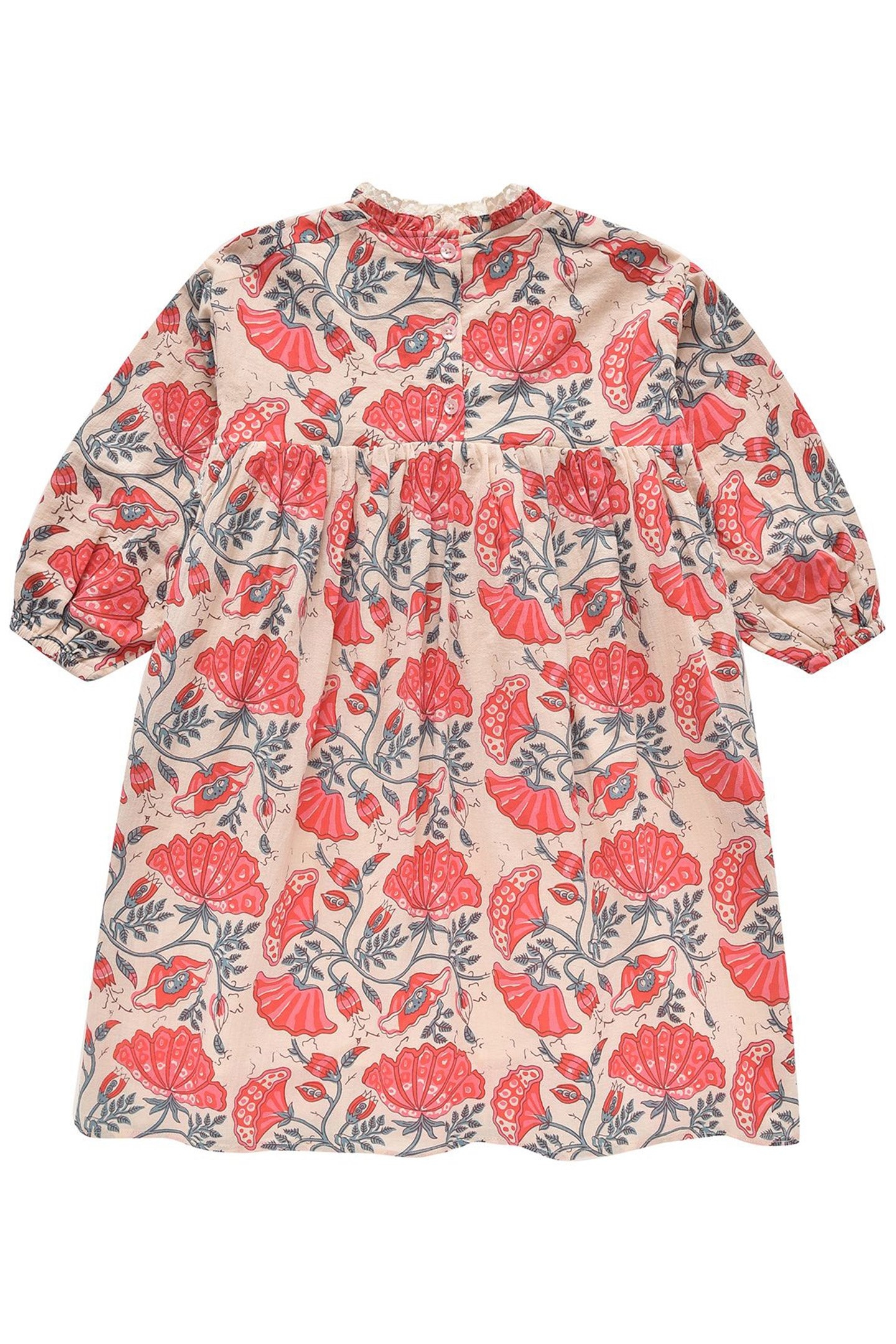 DRESS VEXA CREAM ENDLESSFLOWERS 2