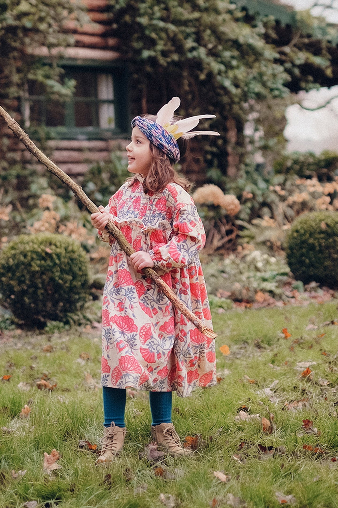 DRESS VEXA CREAM ENDLESSFLOWERS 1