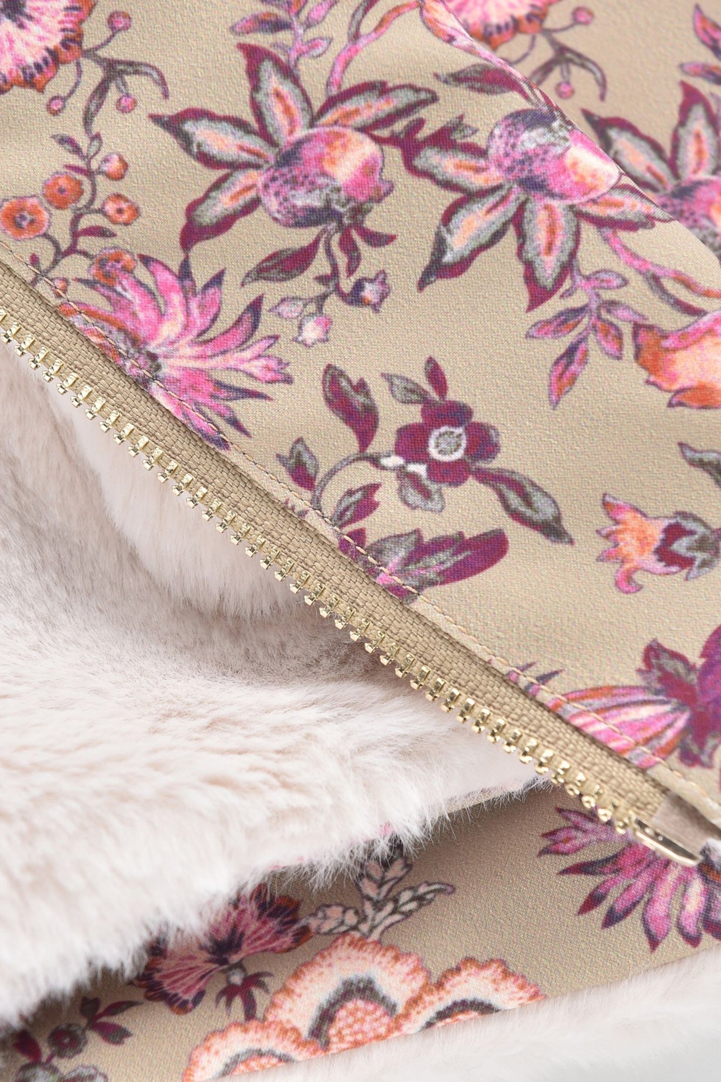 REVERSIBLE COAT FELVET KHAKI TROPICAL LOON 6