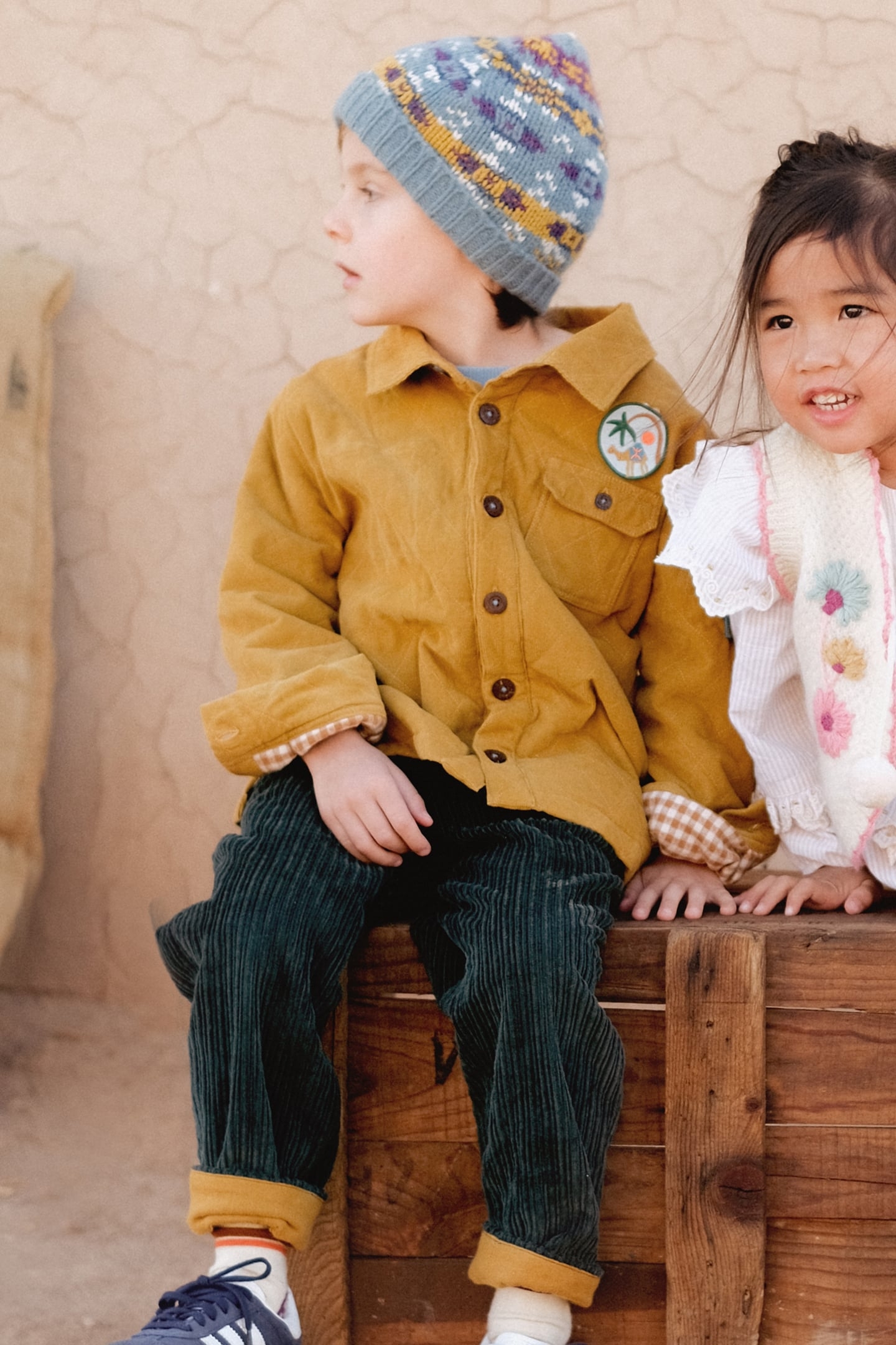 OVERSHIRT ASSIL HONEY 3