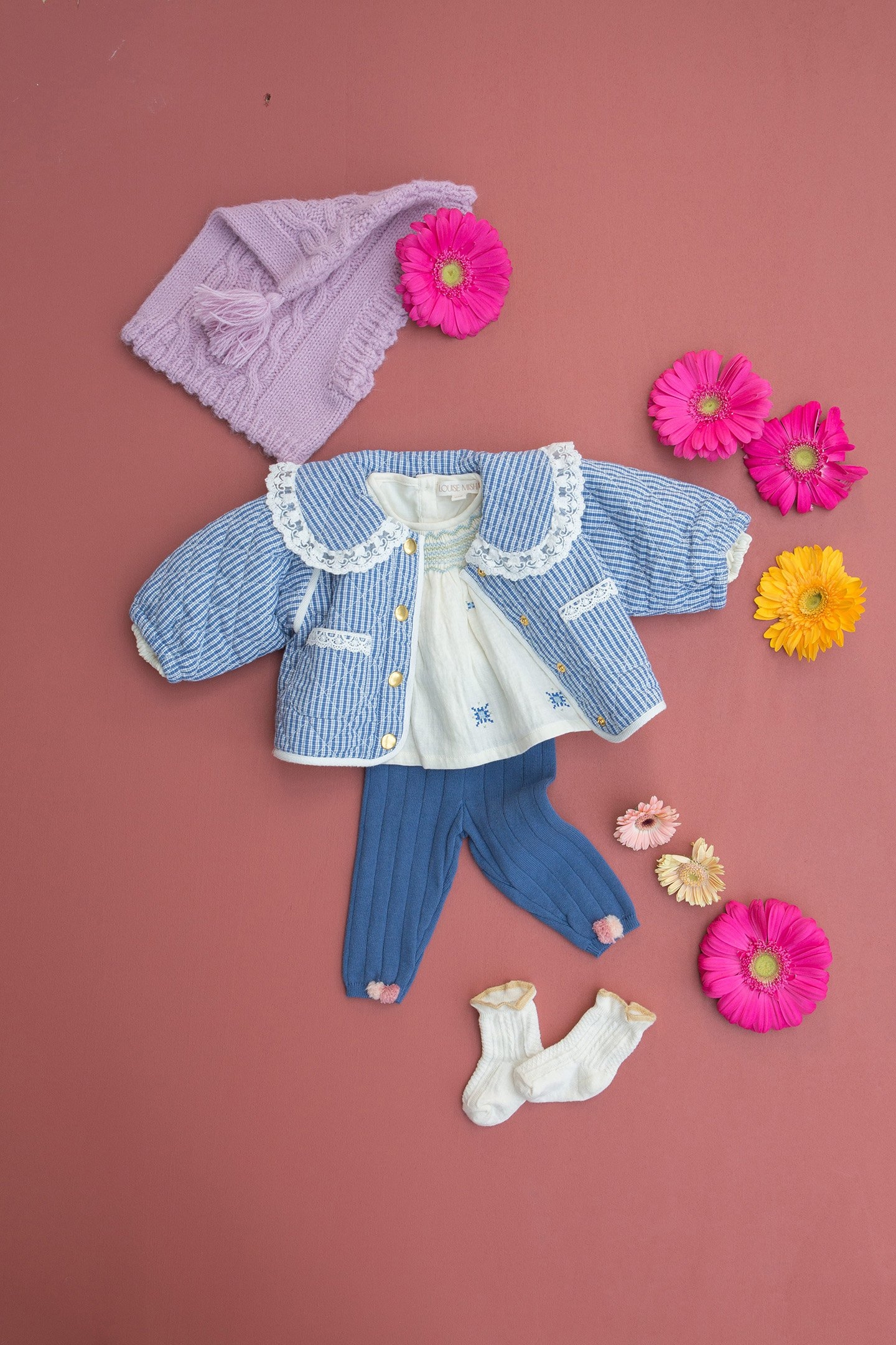 JACKET JOULIA BLUE SONNET VICHY 6