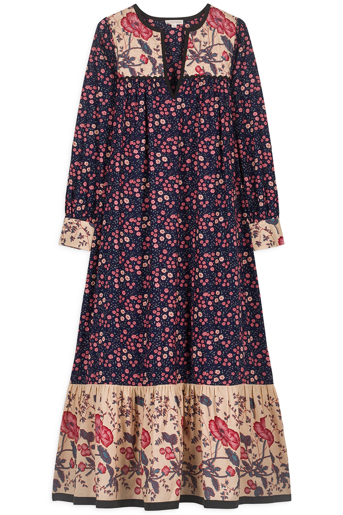 DRESS GYPSIANE MIDSTARGAR-CREAM POP 3