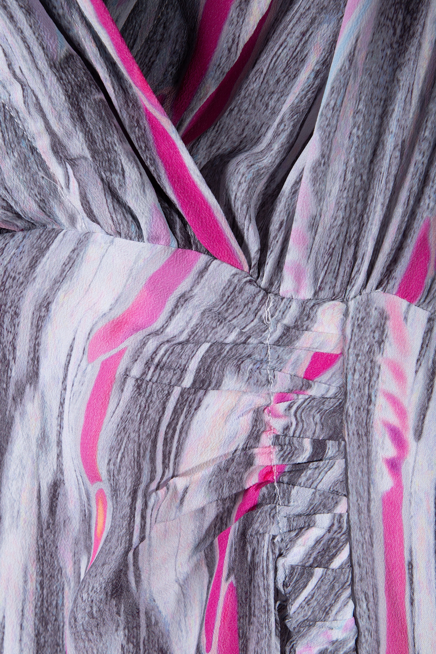 INIAM DRESS GREY/PINK 5