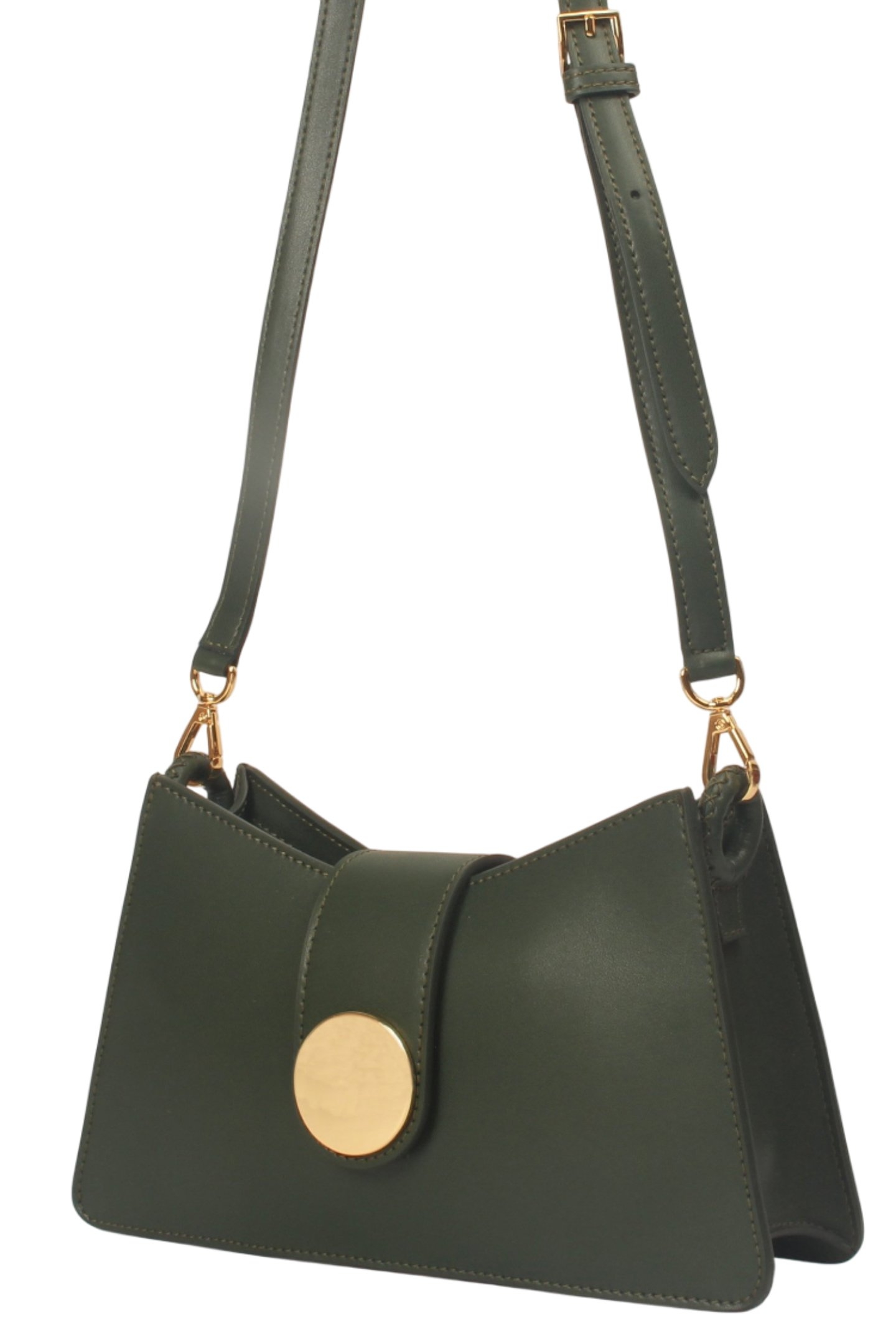 BUCKLE LEATHER KHAKI GREEN 2