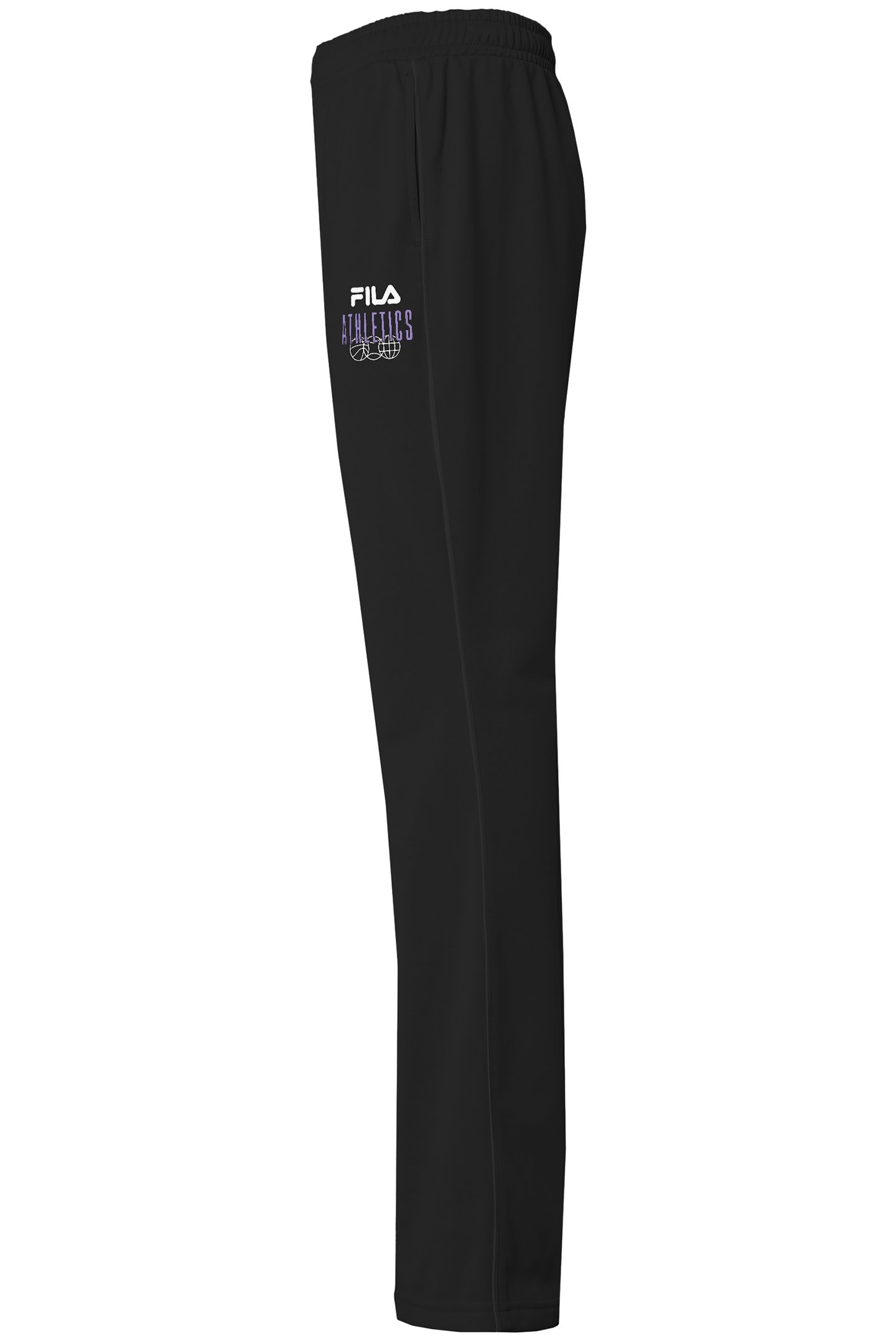 GIRLS LUTZINGEN BOOTCUT TRACK PANTS BLACK 3