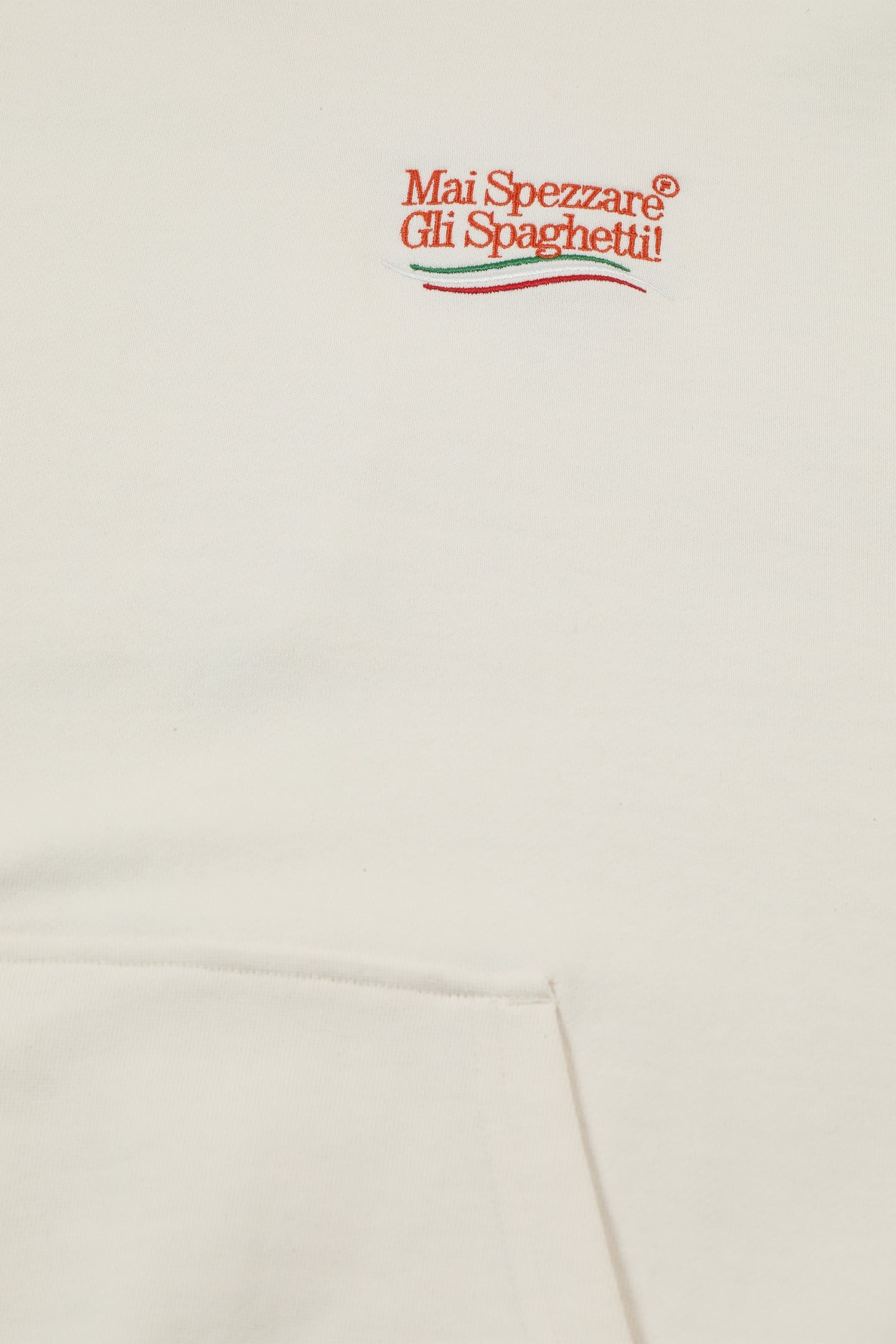 NAVIGLI PASTA RELAXED GRAPHIC HOODIE EGRET 7