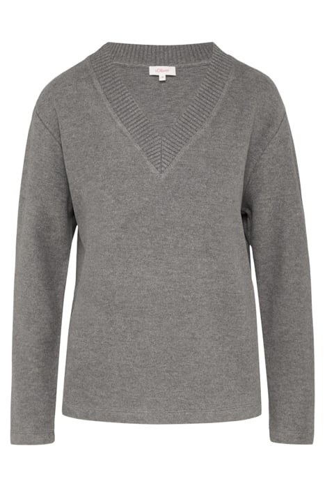 S.OLIVER SWEATSHIRTS GREY/BLACK 4