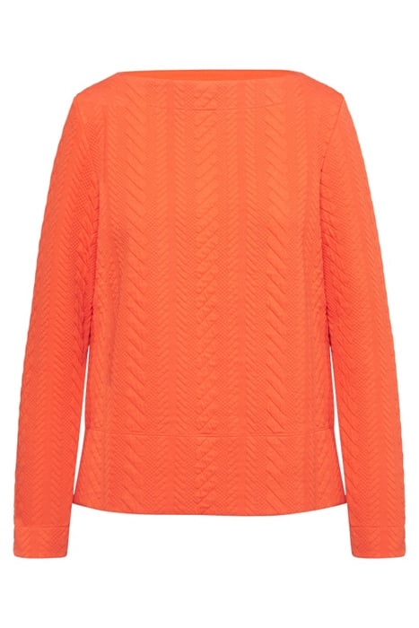 S.OLIVER SWEATSHIRTS ORANGE 1