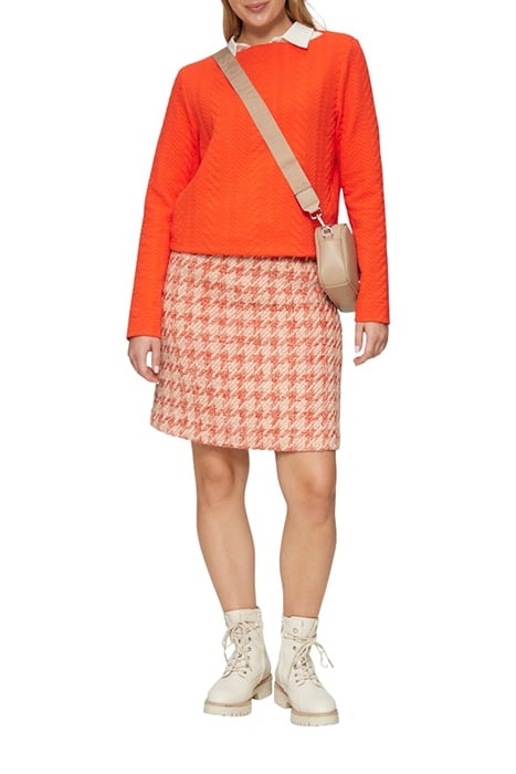 S.OLIVER SWEATSHIRTS ORANGE 3