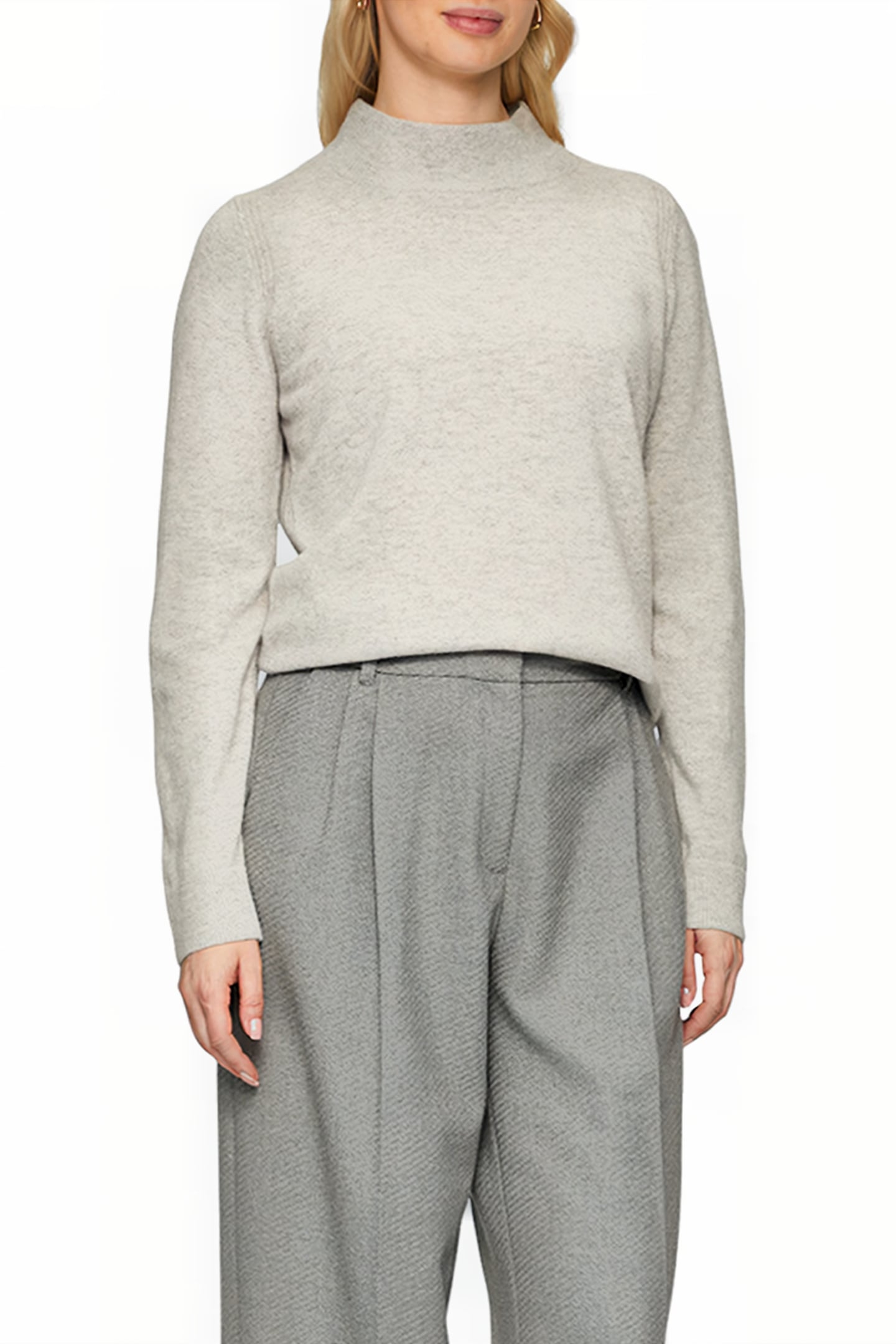 S.OLIVER PULLOVER GREY/BLACK 1